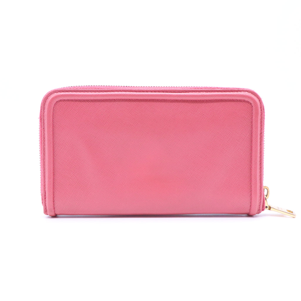 Saffiano Lux Leather Continental Wallet W21019