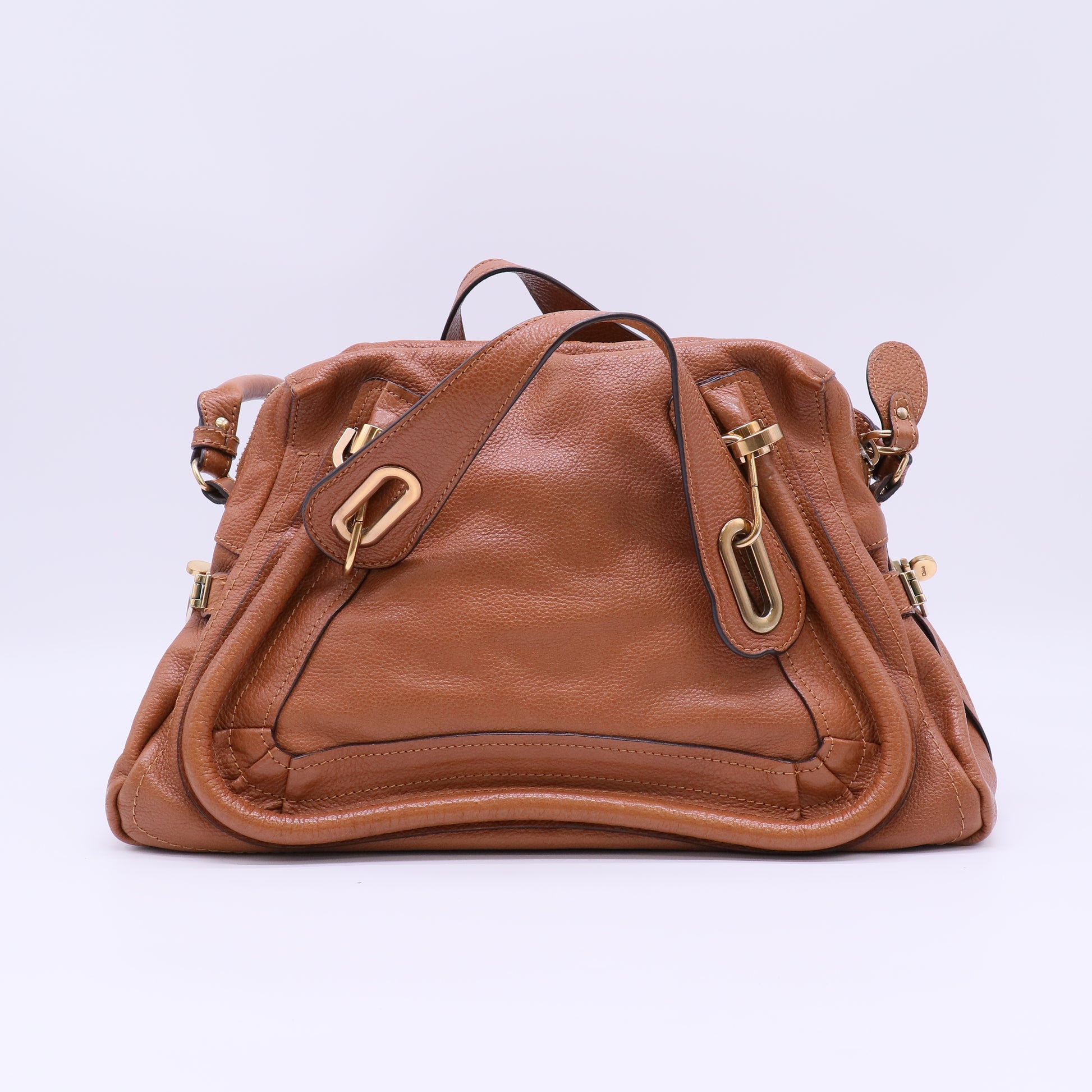 Paraty Military Top Handle Bag Leather Medium B21240