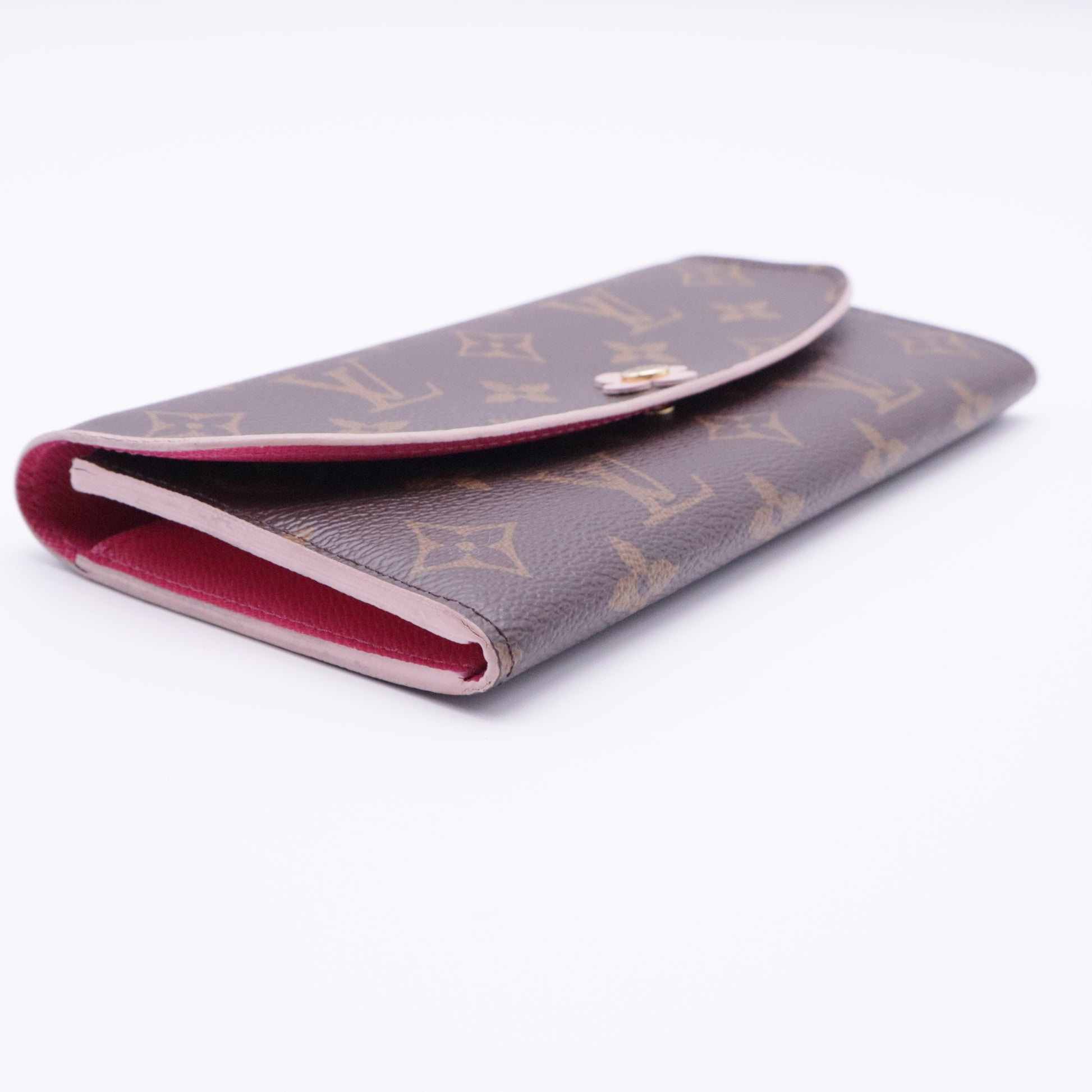 Monogram Bloom Flower Emilie Wallet twins