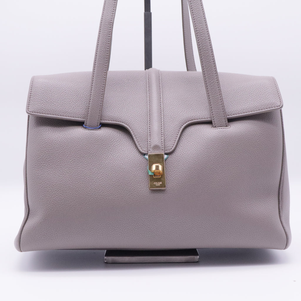 Soft 16 Bag Grained Calfskin Medium twins