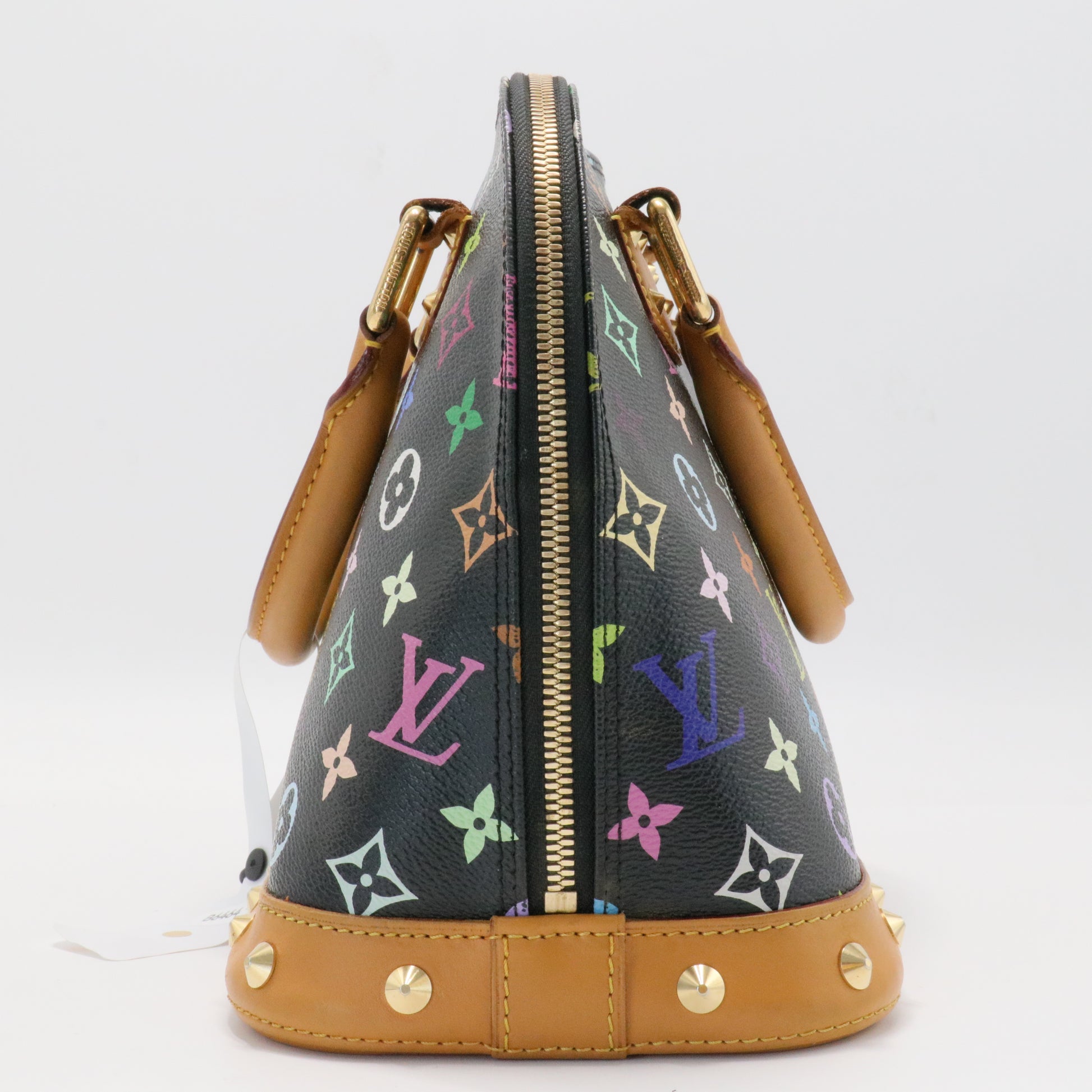 Alma Canvas Cowhide Multicolor GHW