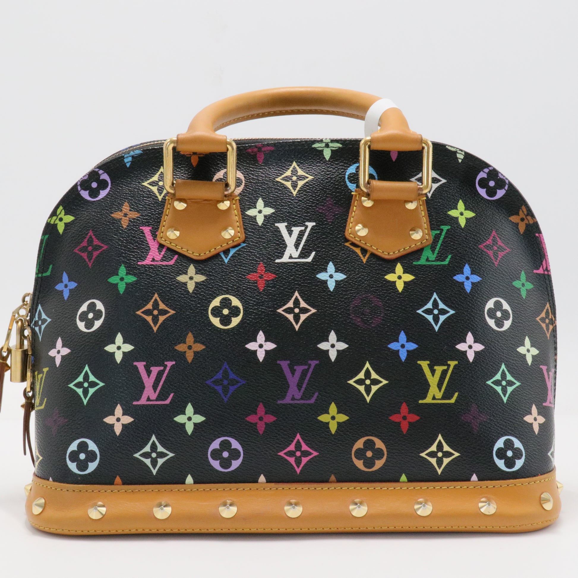Alma Canvas Cowhide Multicolor GHW