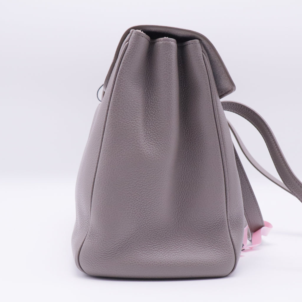 Soft 16 Bag Grained Calfskin Medium twins