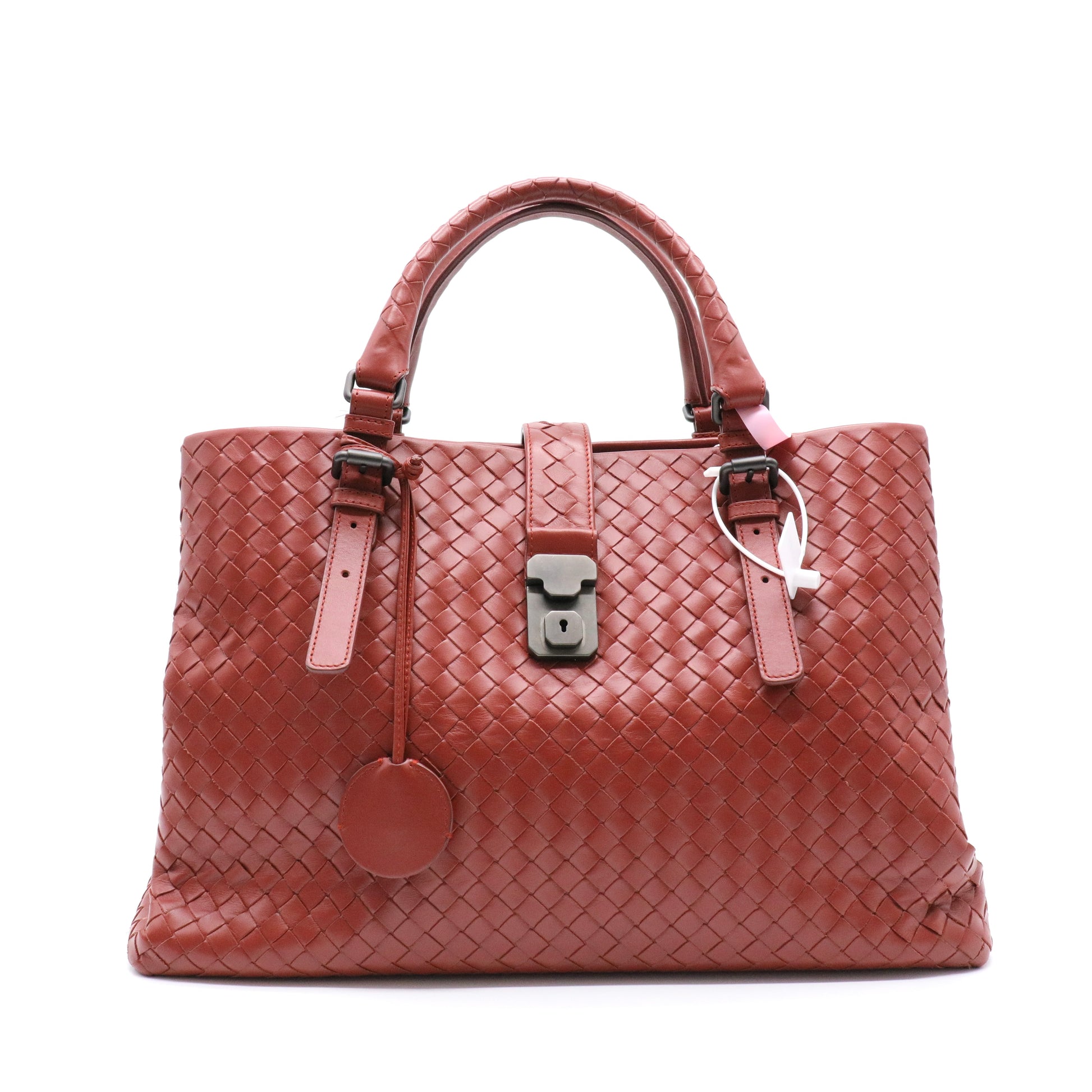 Nappa Intrecciato Medium Roma Tote Pompei twins