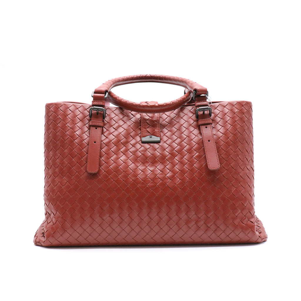 Nappa Intrecciato Medium Roma Tote Pompei twins