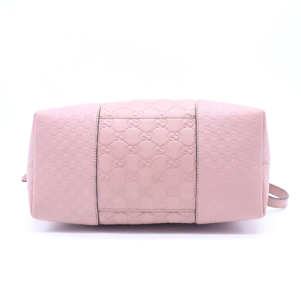 Bree Convertible Top Handle Bag Guccissima Leather Medium B21358