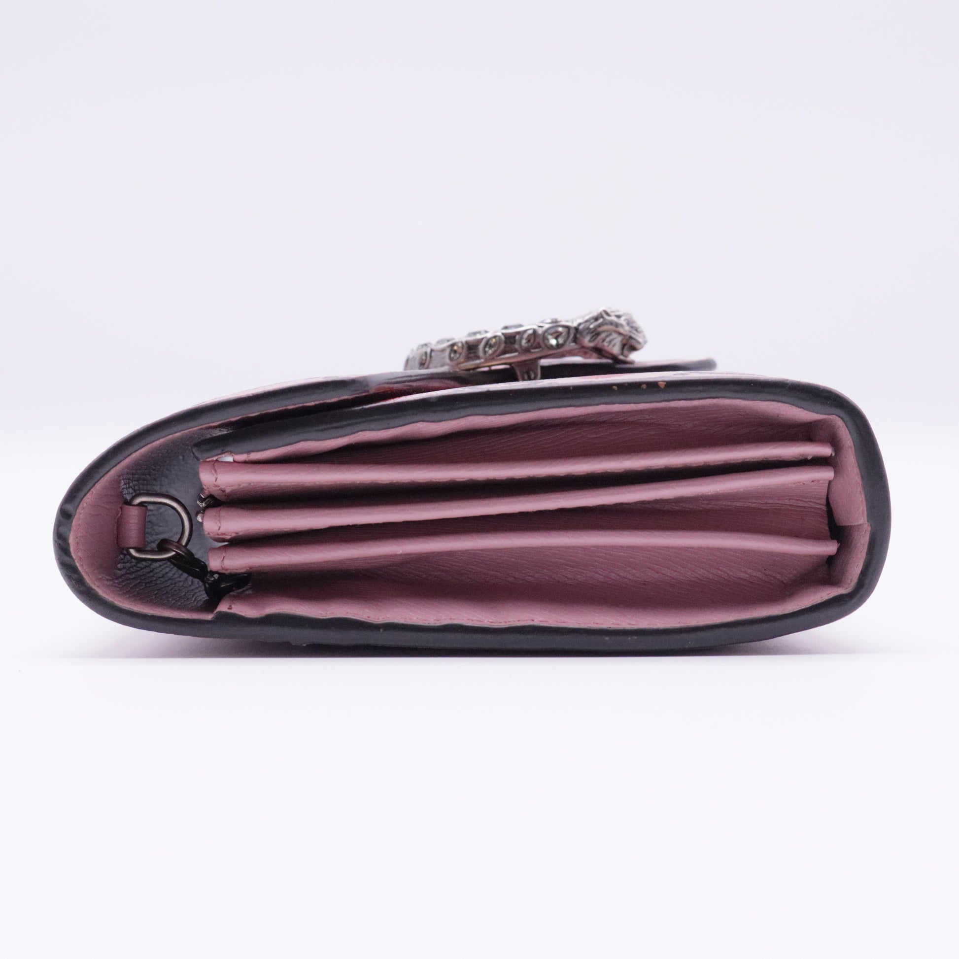 Limited Edition Pink Textured Leather Valentines Day Dionysus Super Mini Shoulder Bag twins
