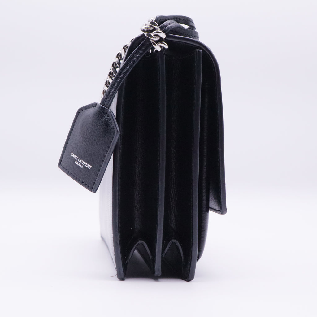 Coated Bark Calfskin Medium Monogram Sunset Black twins