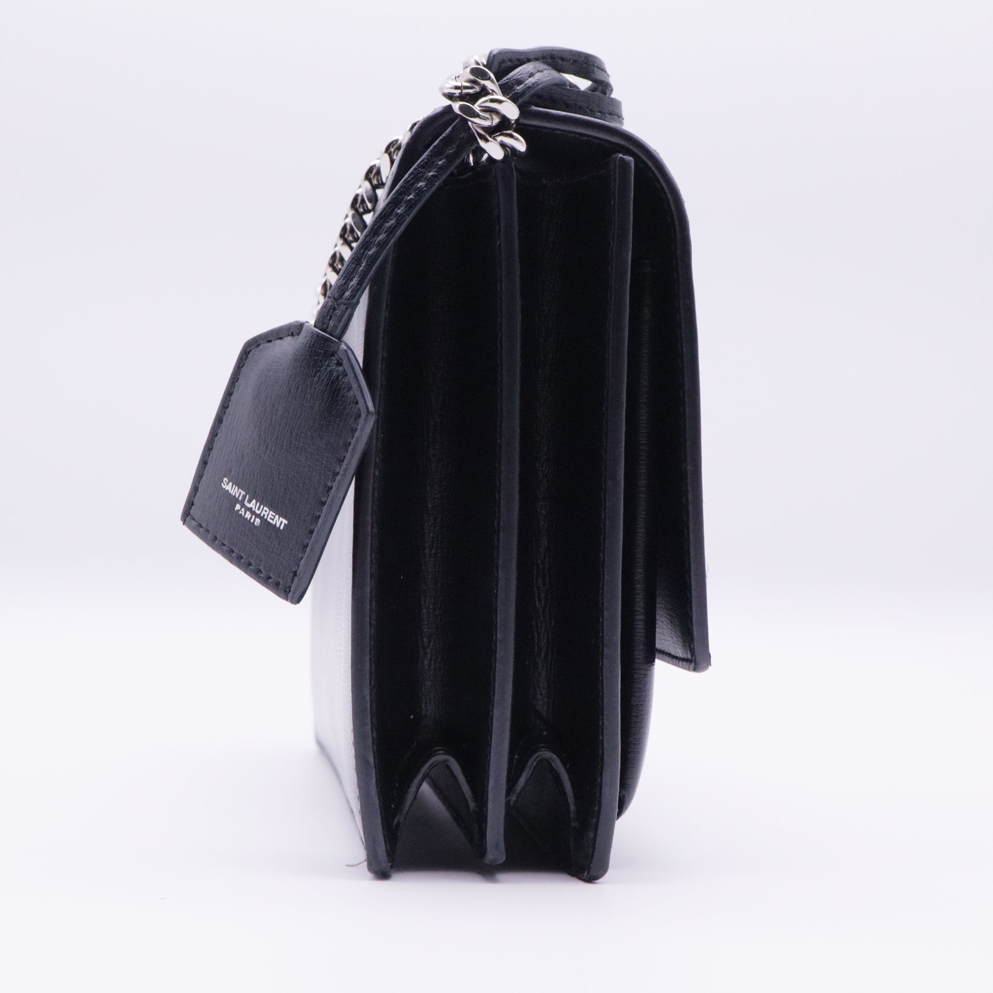 Coated Bark Calfskin Medium Monogram Sunset Black twins