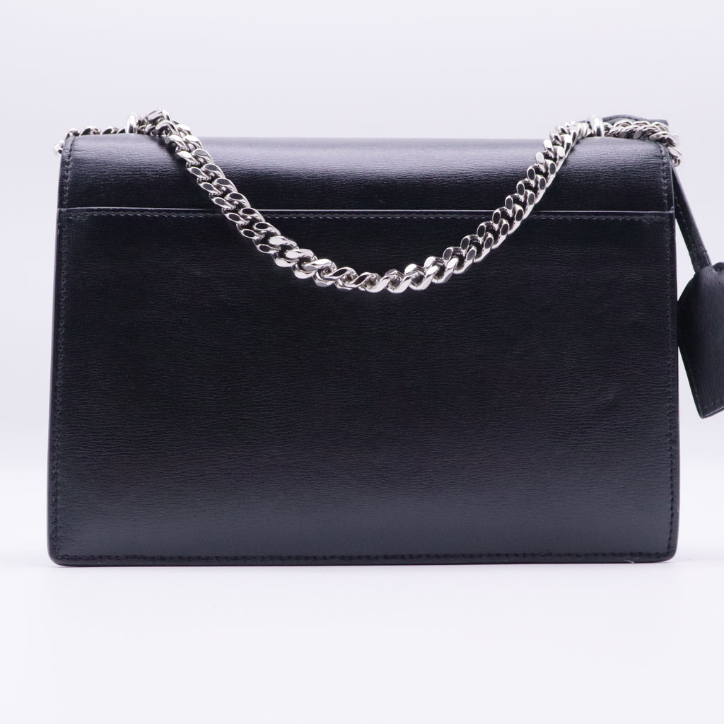 Coated Bark Calfskin Medium Monogram Sunset Black twins