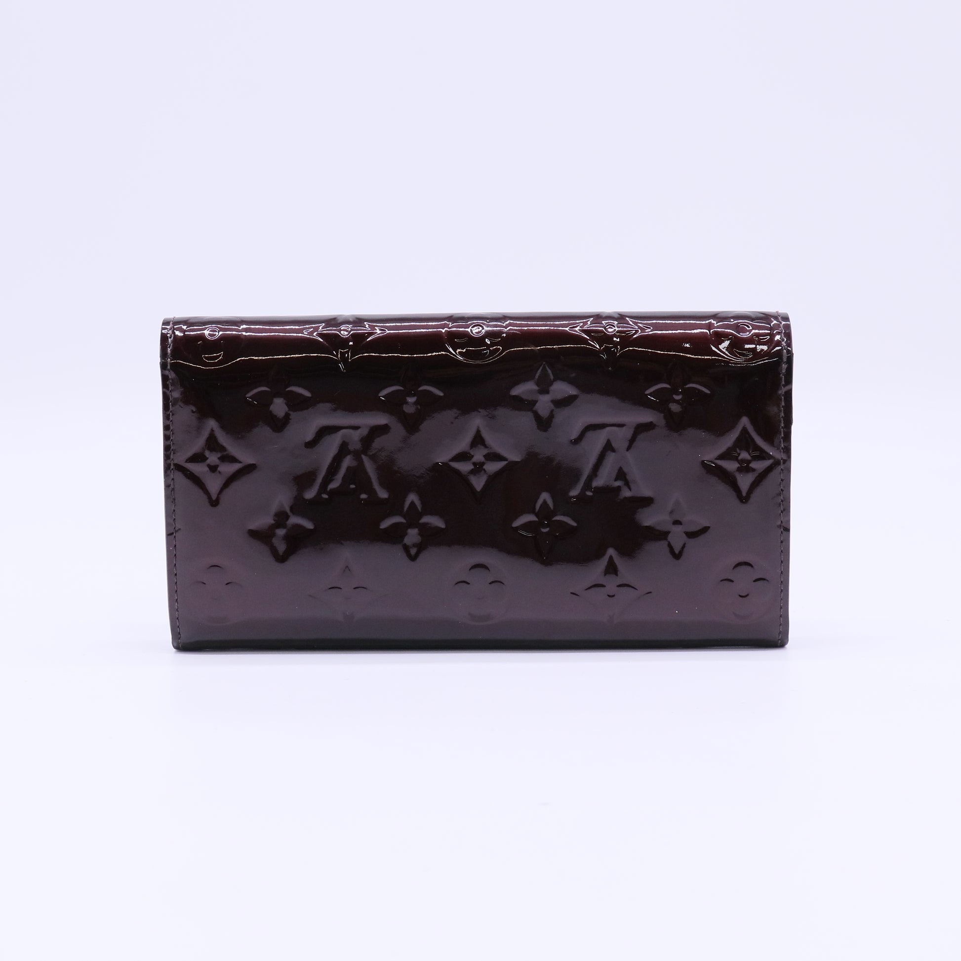 Louis Vuitton Monogram Vernis Sarah Wallet W22063