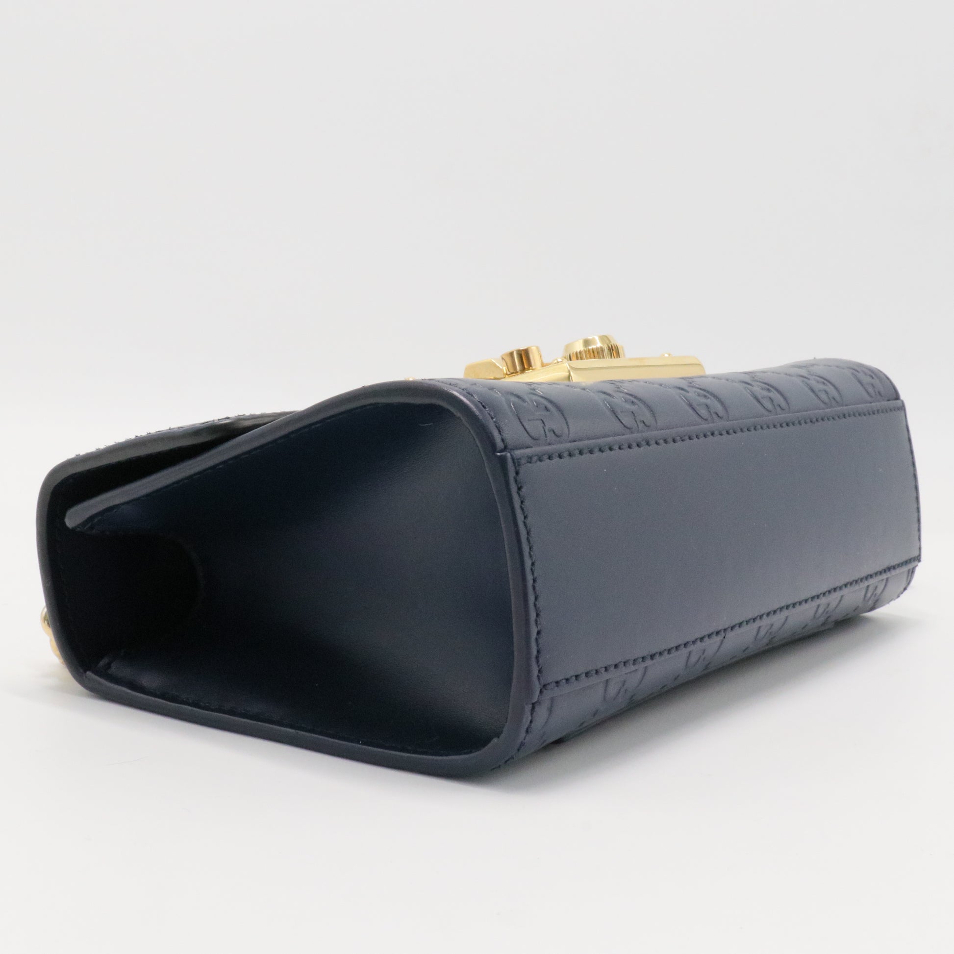 Padlock Shoulder Bag Guccissima Leather Small