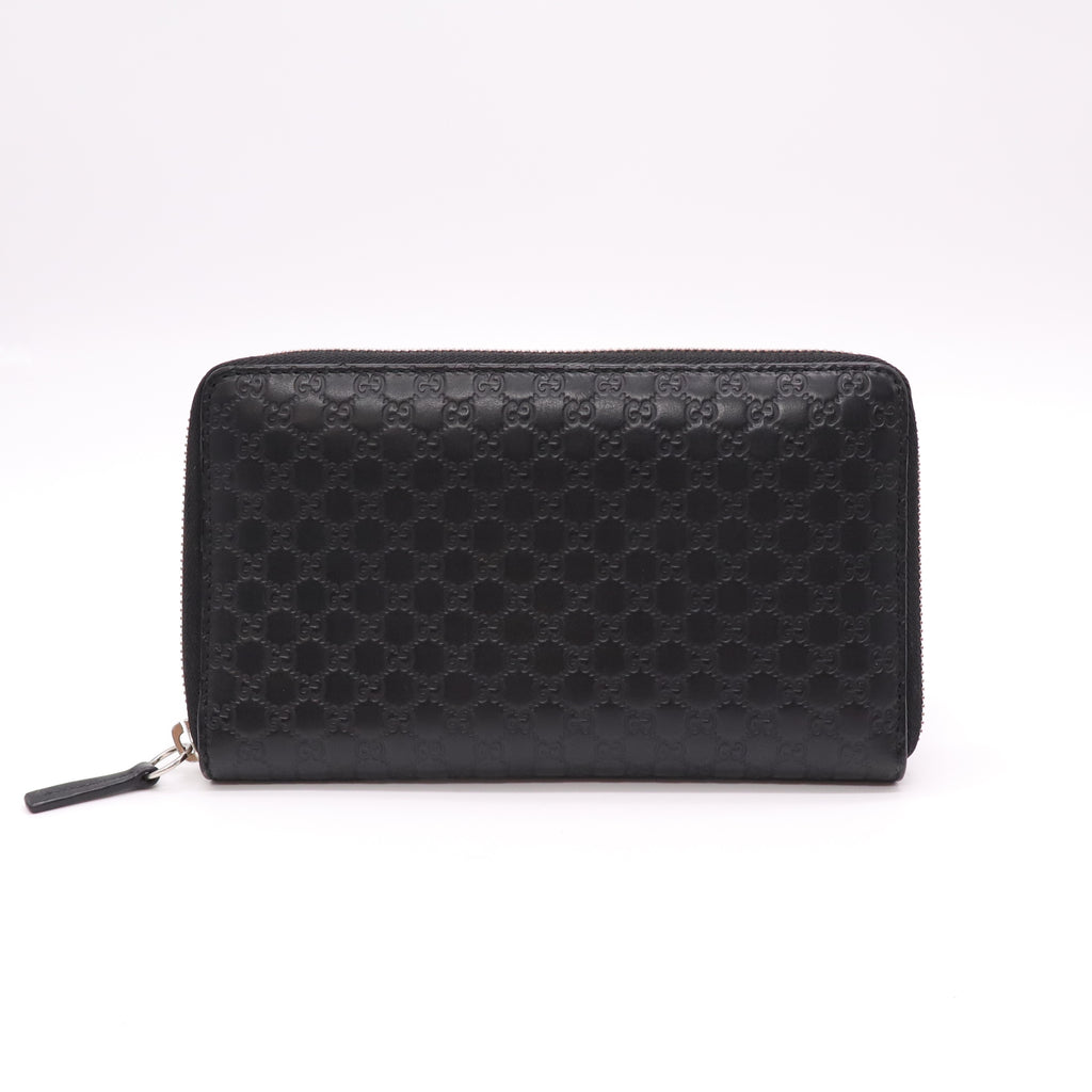 Gucci Microguccissima Zip Around Wallet W22214