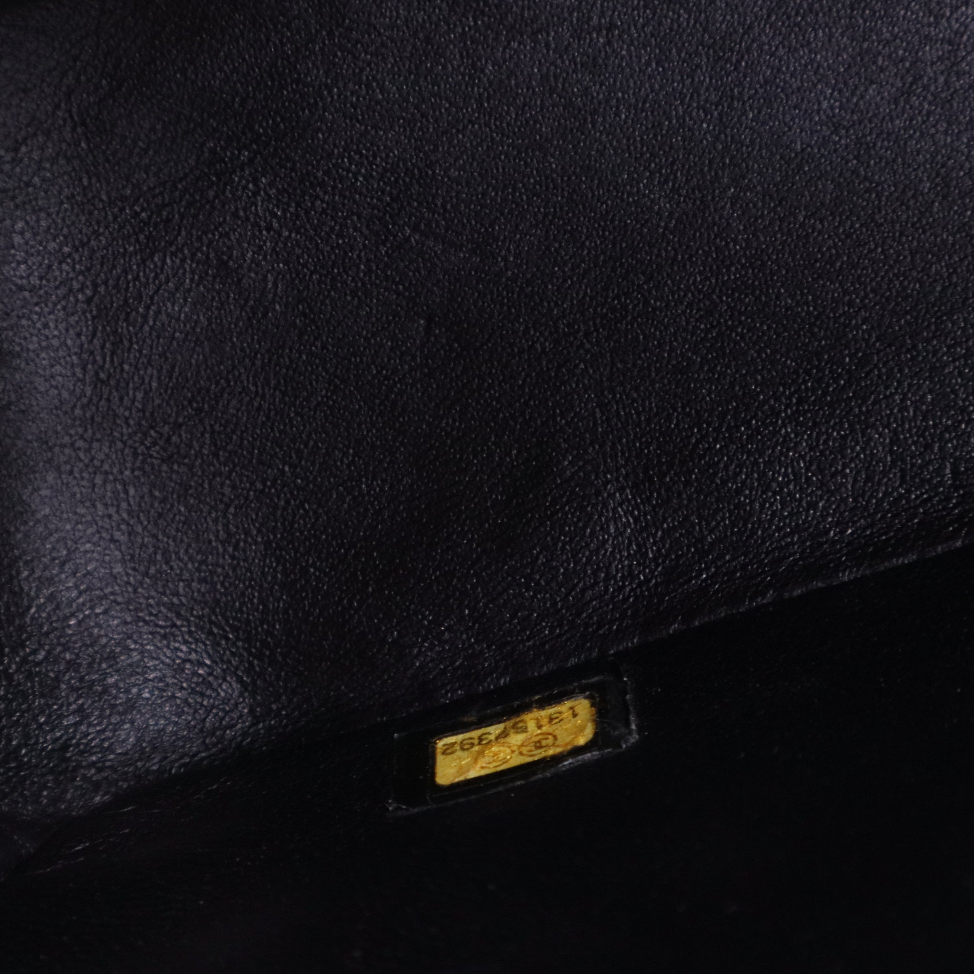 Caviar Quilted Jumbo Single Flap Black B20013