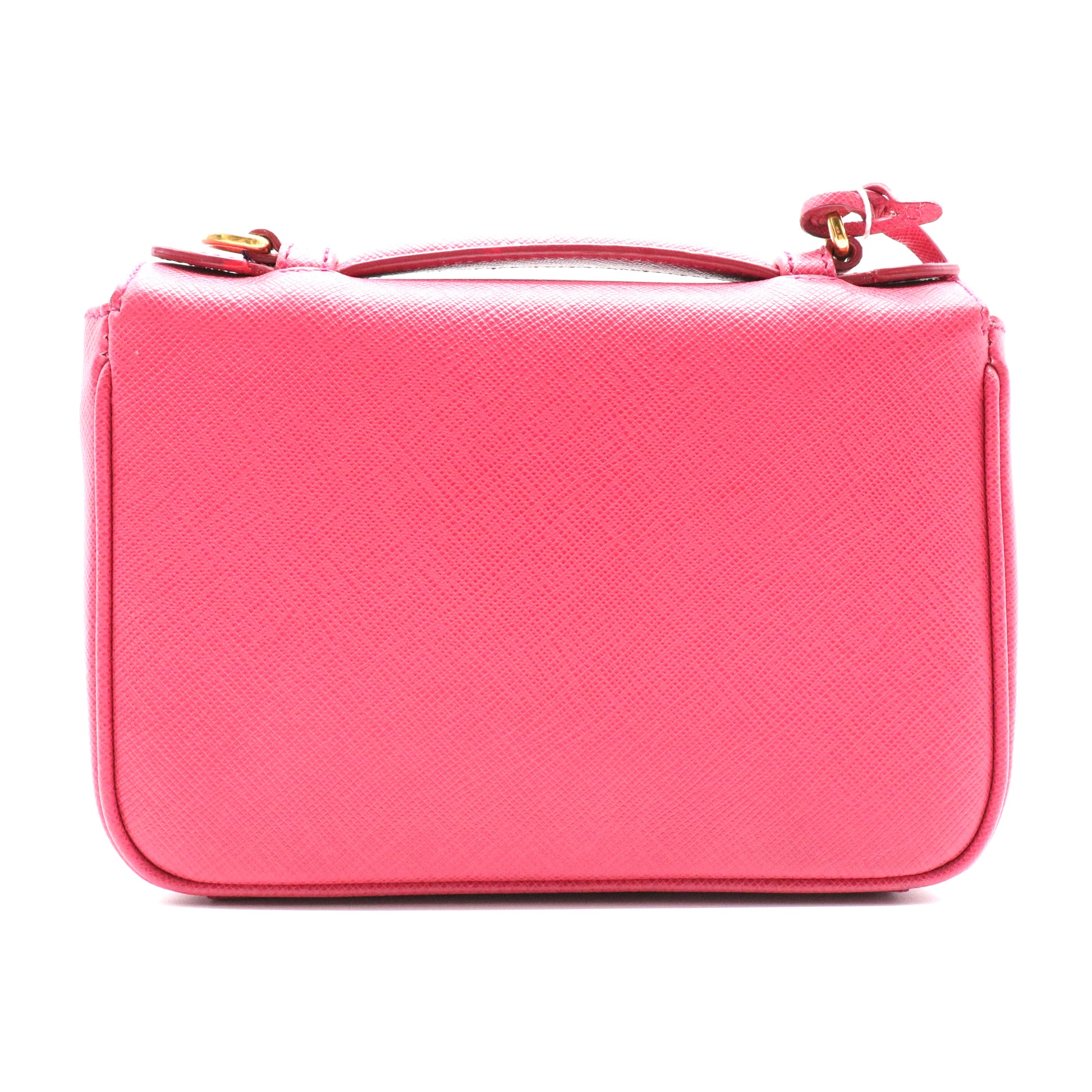 Saffiano Lux Mini Sound Crossbody Ametista twins