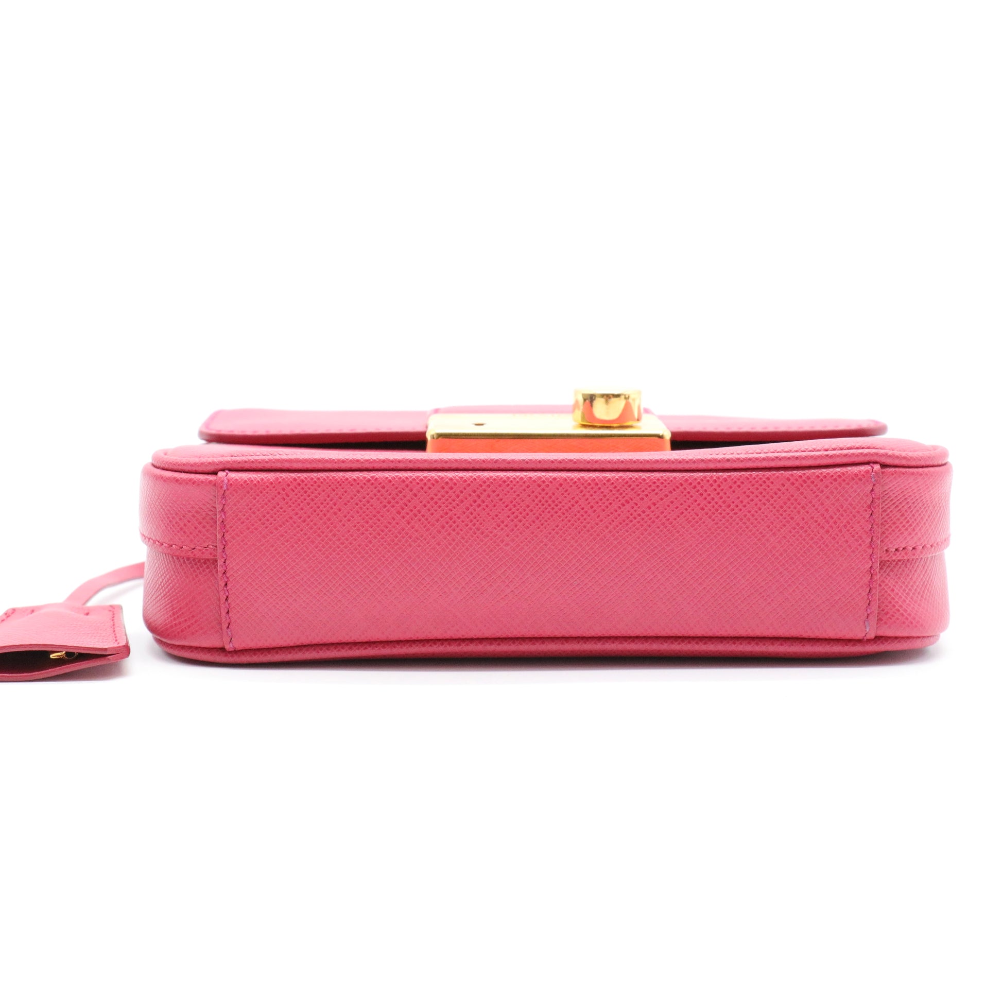 Saffiano Lux Mini Sound Crossbody Ametista twins