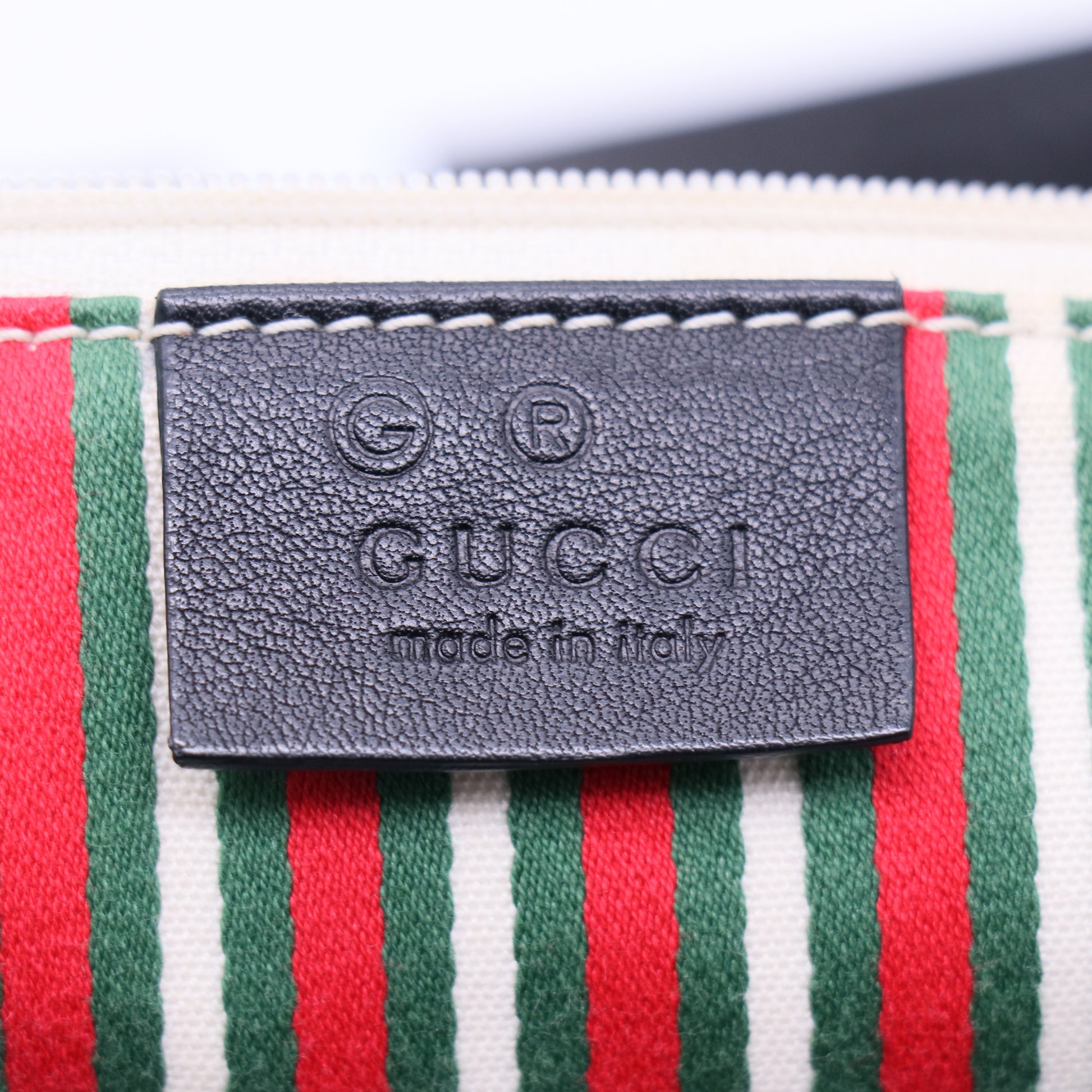 Gucci Black Canvas and Guccissima Leather Trim Colbert Shoulder Bag  B21487