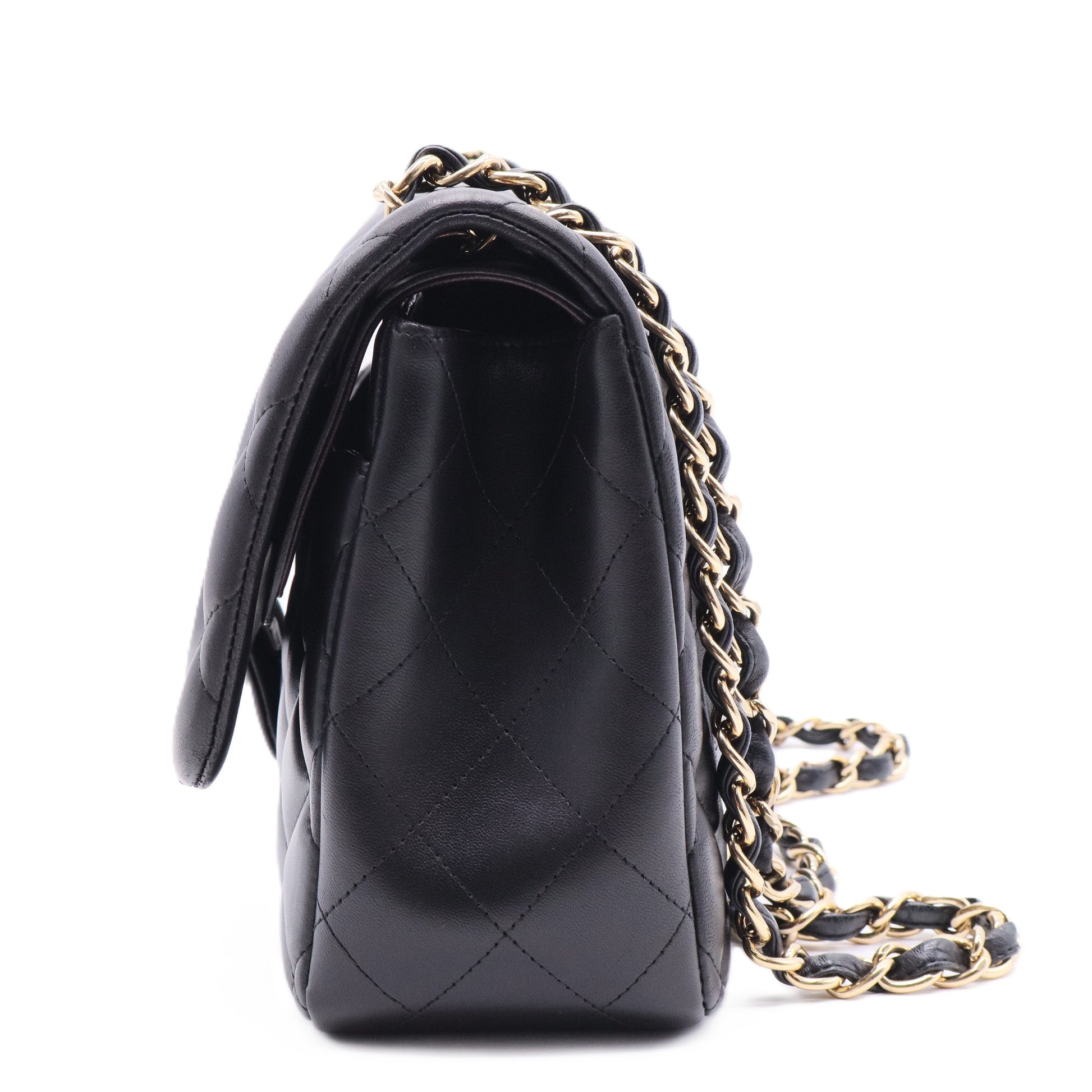 Classic Double Flap Bag Quilted Lambskin Jumbo