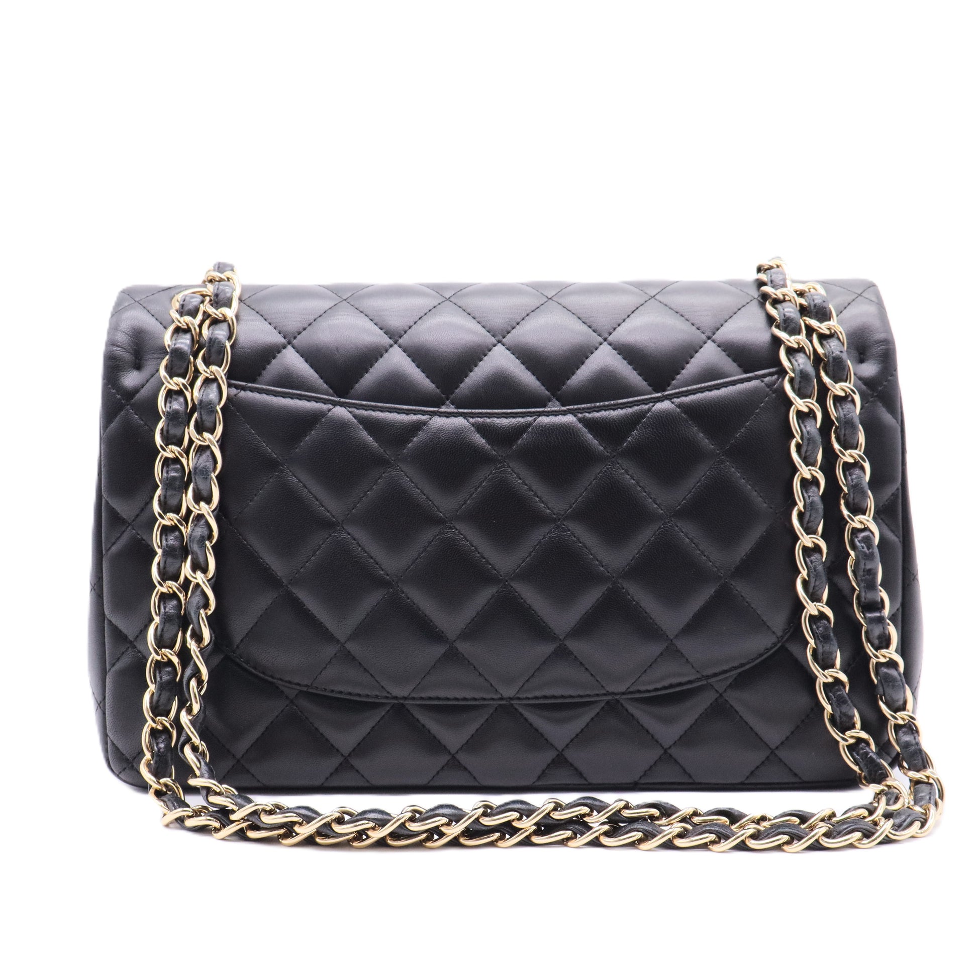 Classic Double Flap Bag Quilted Lambskin Jumbo