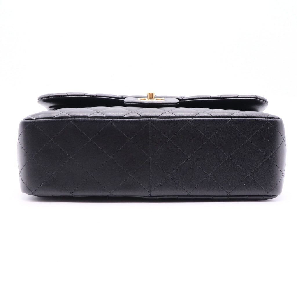 Classic Double Flap Bag Quilted Lambskin Jumbo