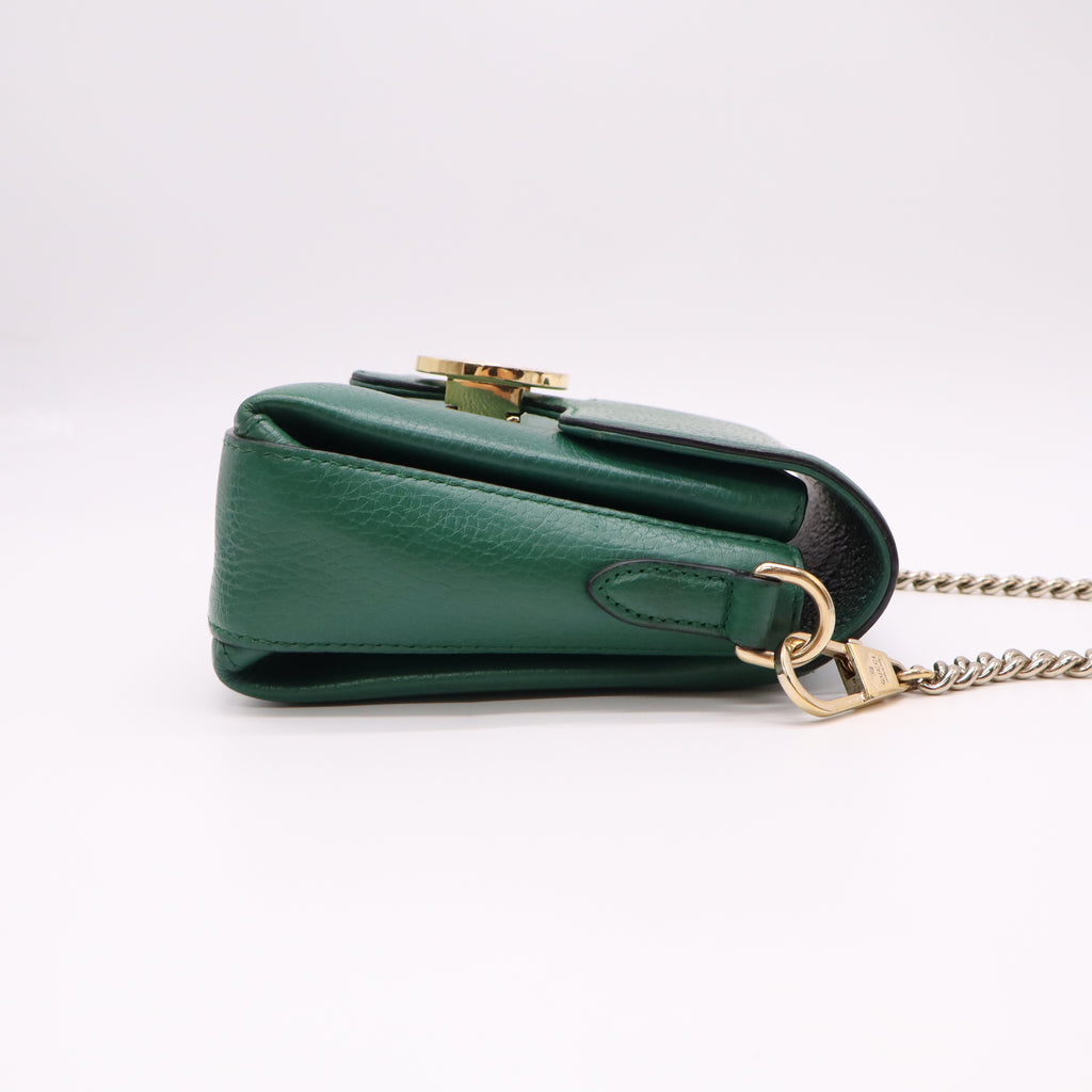 Gucci Dollar Calfskin Interlocking G Small Shoulder Bag B22631