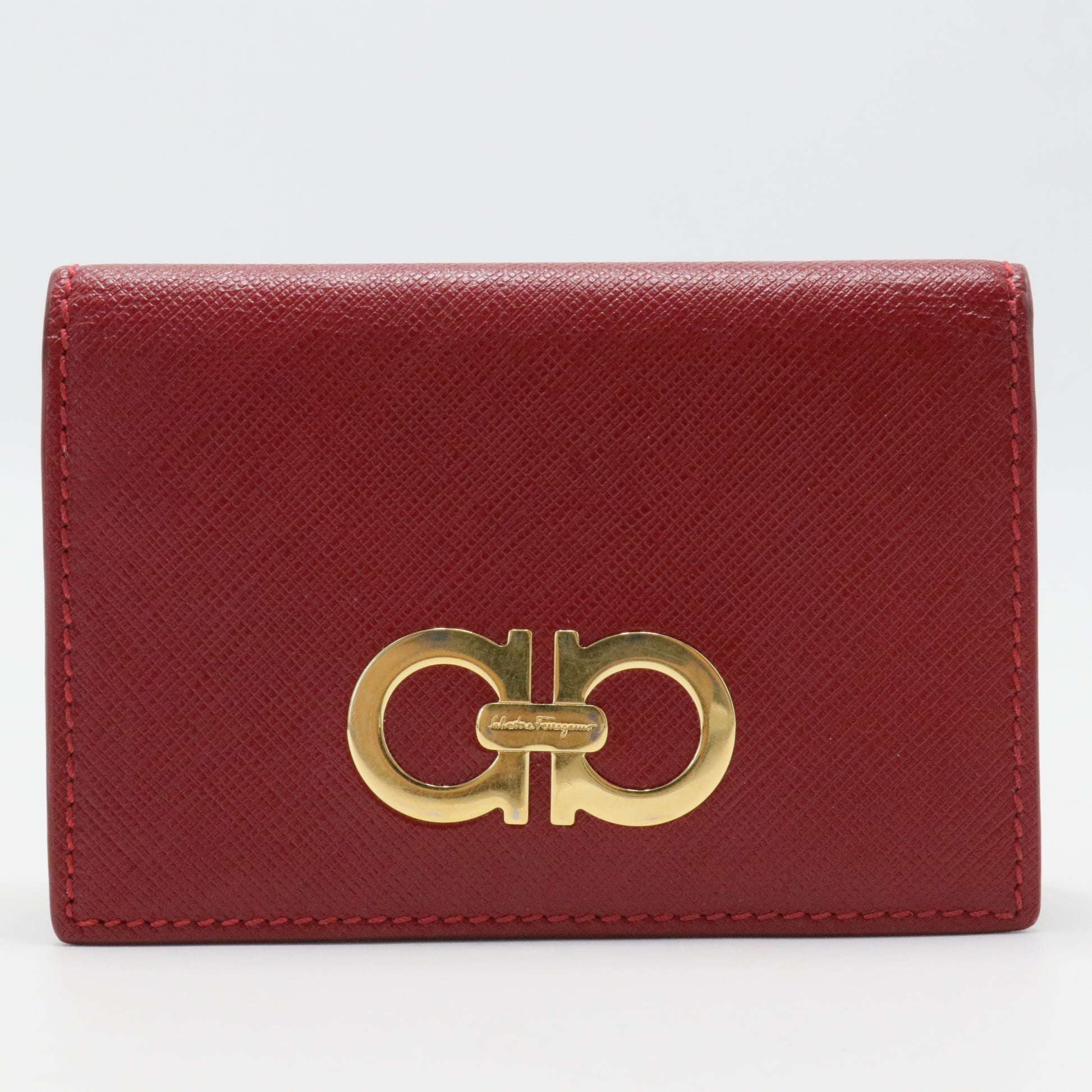 Gancio Bifold Wallet Leather Compact