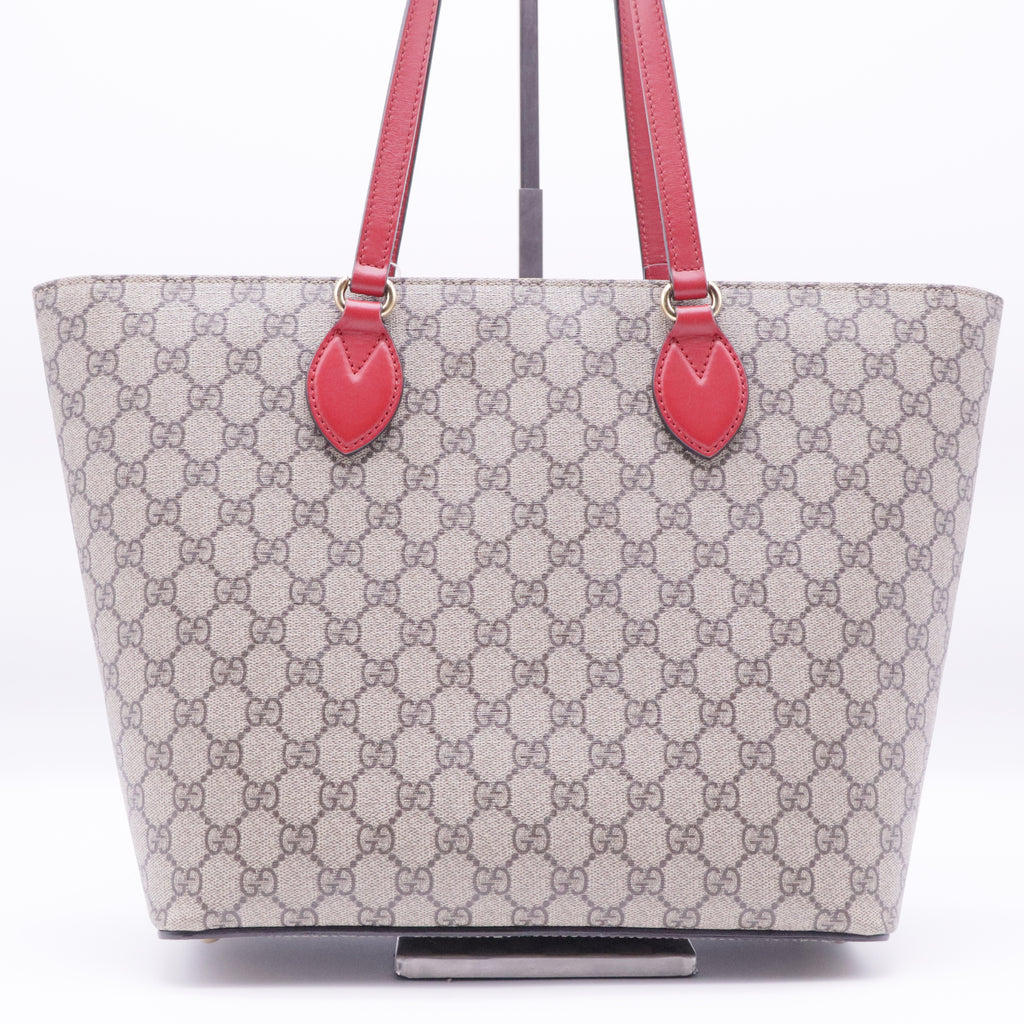 Linea A Zip Tote GG Coated Canvas Medium twins