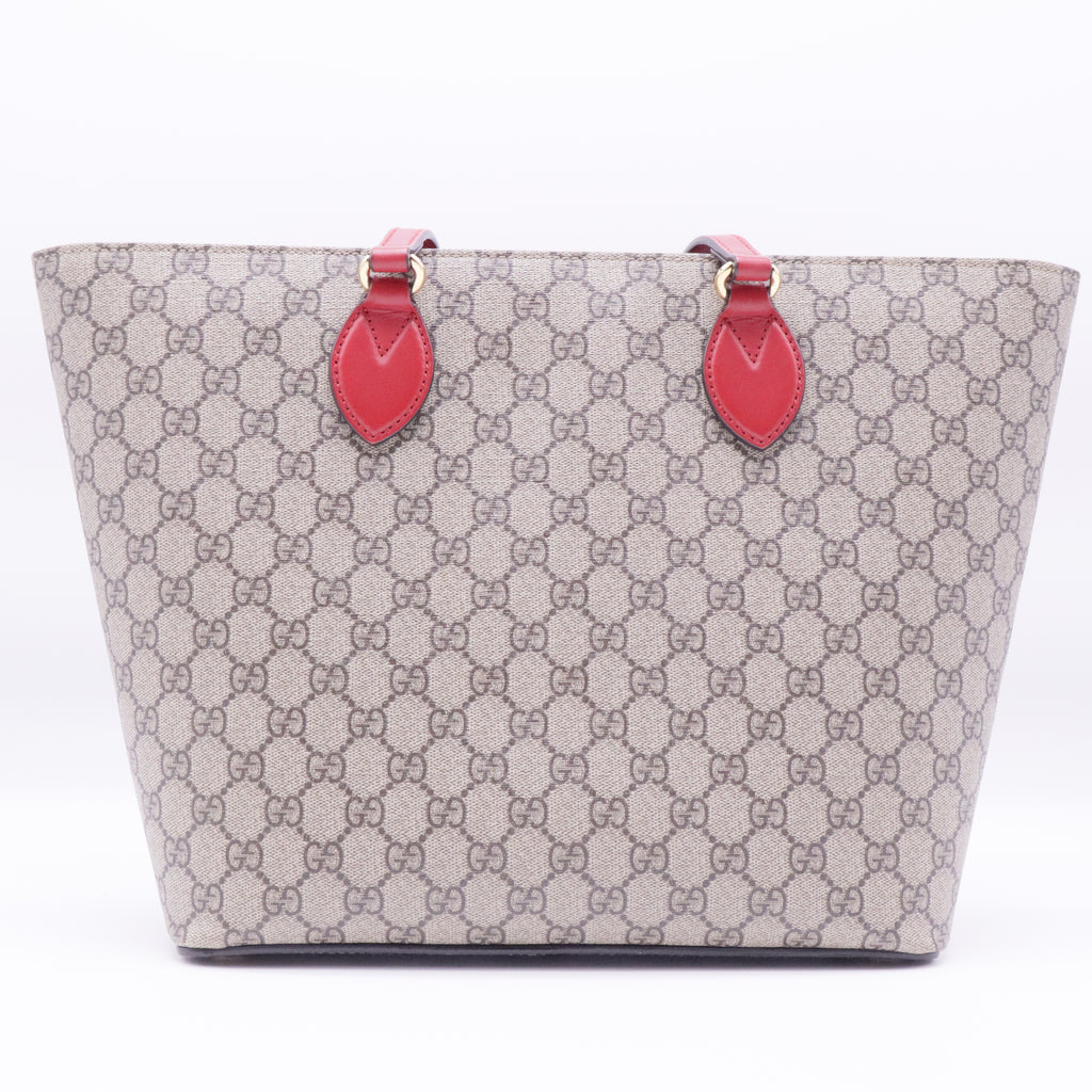 Linea A Zip Tote GG Coated Canvas Medium twins
