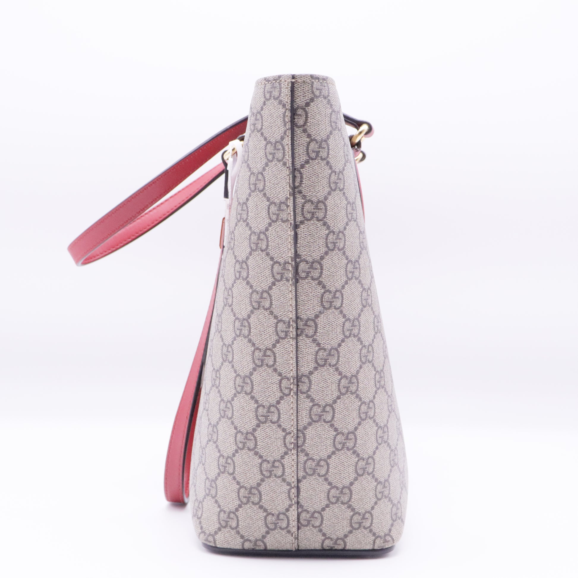 Linea A Zip Tote GG Coated Canvas Medium twins