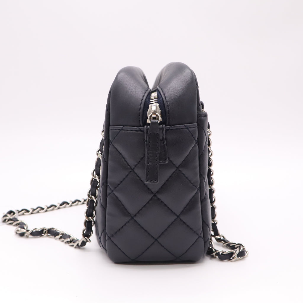 Chanel Diamond Quilted Lambskin Camera Case Bag B22849