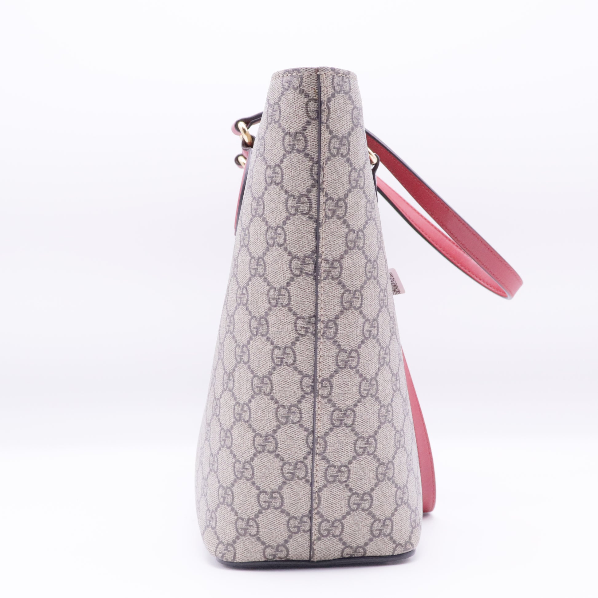 Linea A Zip Tote GG Coated Canvas Medium twins