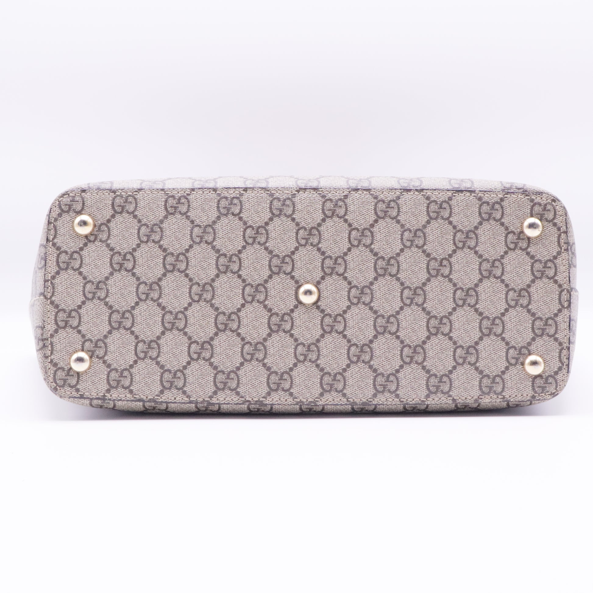 Linea A Zip Tote GG Coated Canvas Medium twins
