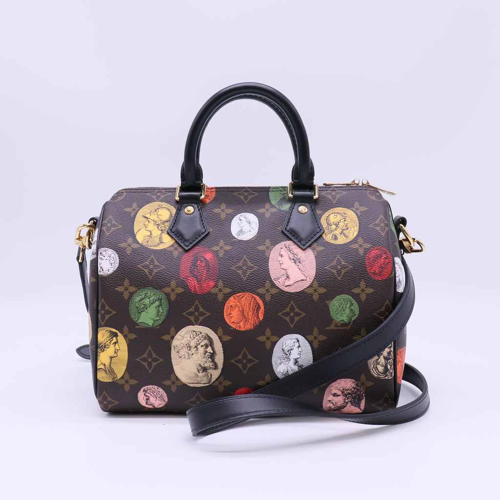 Louis Vuitton x Fornasetti Speedy Bandouliere 25 Monogram Cameo handbag