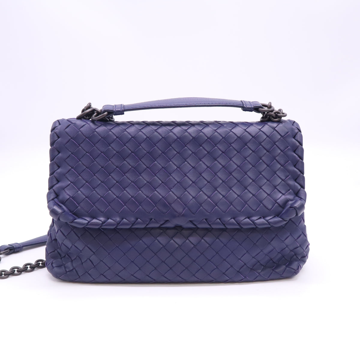Olimpia Crossbody Bag Intrecciato Nappa Medium B24206