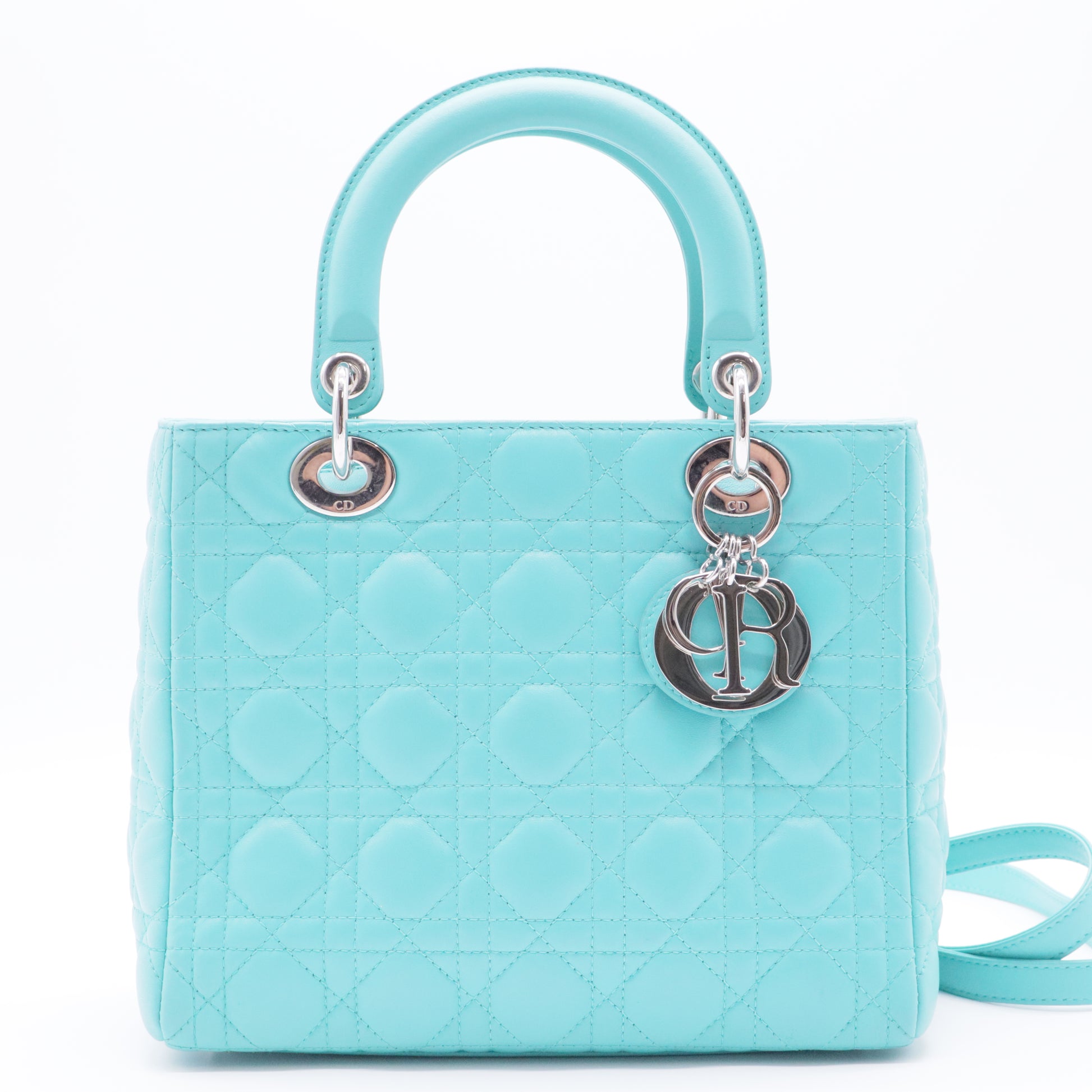 Lady Dior Bag Cannage Quilt Lambskin Medium