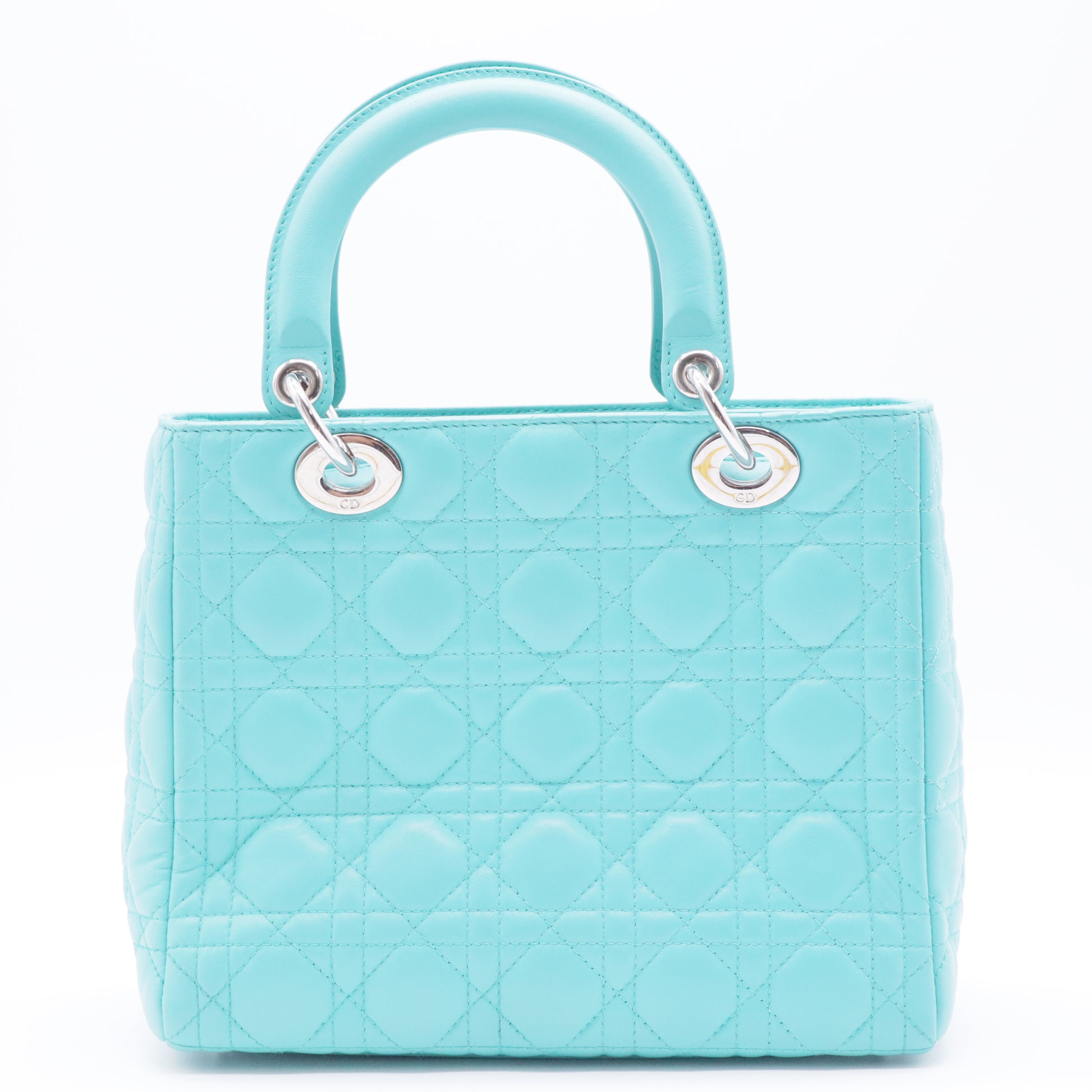 Lady Dior Bag Cannage Quilt Lambskin Medium