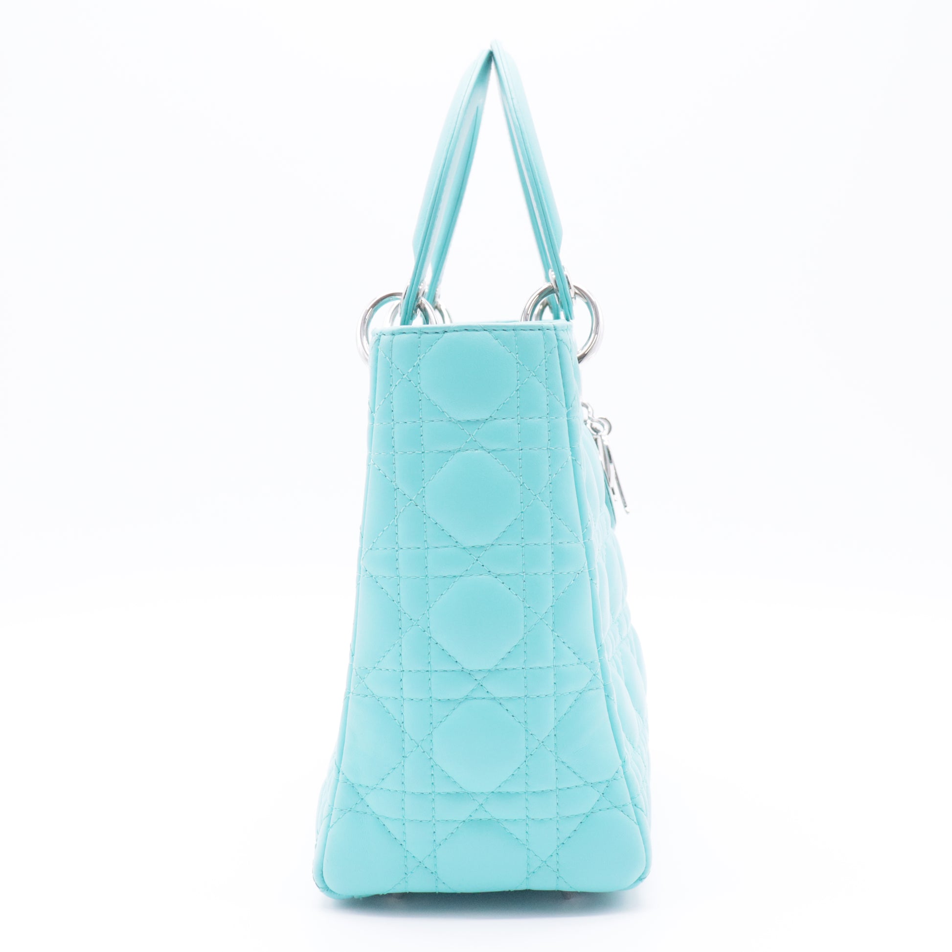 Lady Dior Bag Cannage Quilt Lambskin Medium