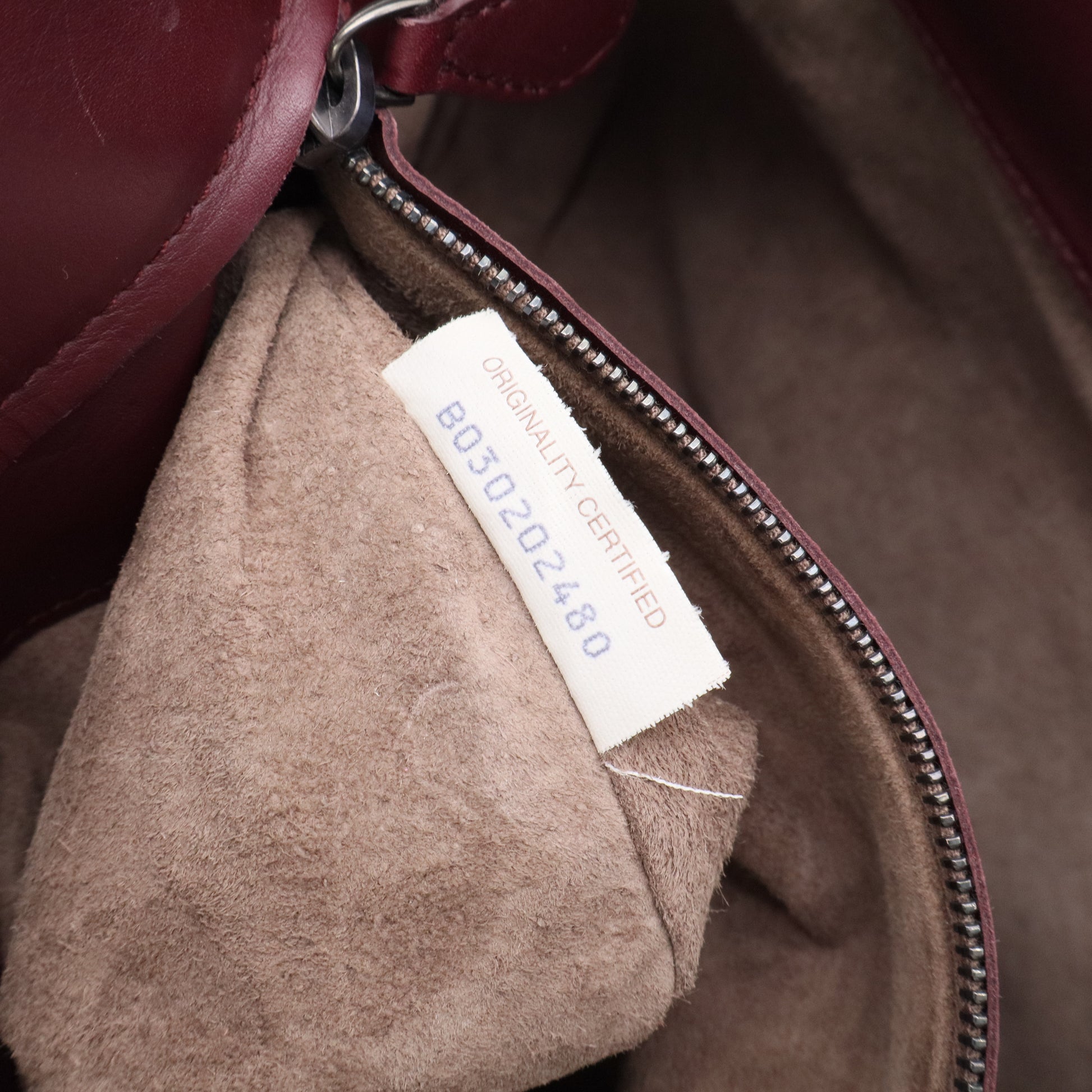 Dark Red Intrecciato Woven Calfskin Leather  Roma Tote Bag twins