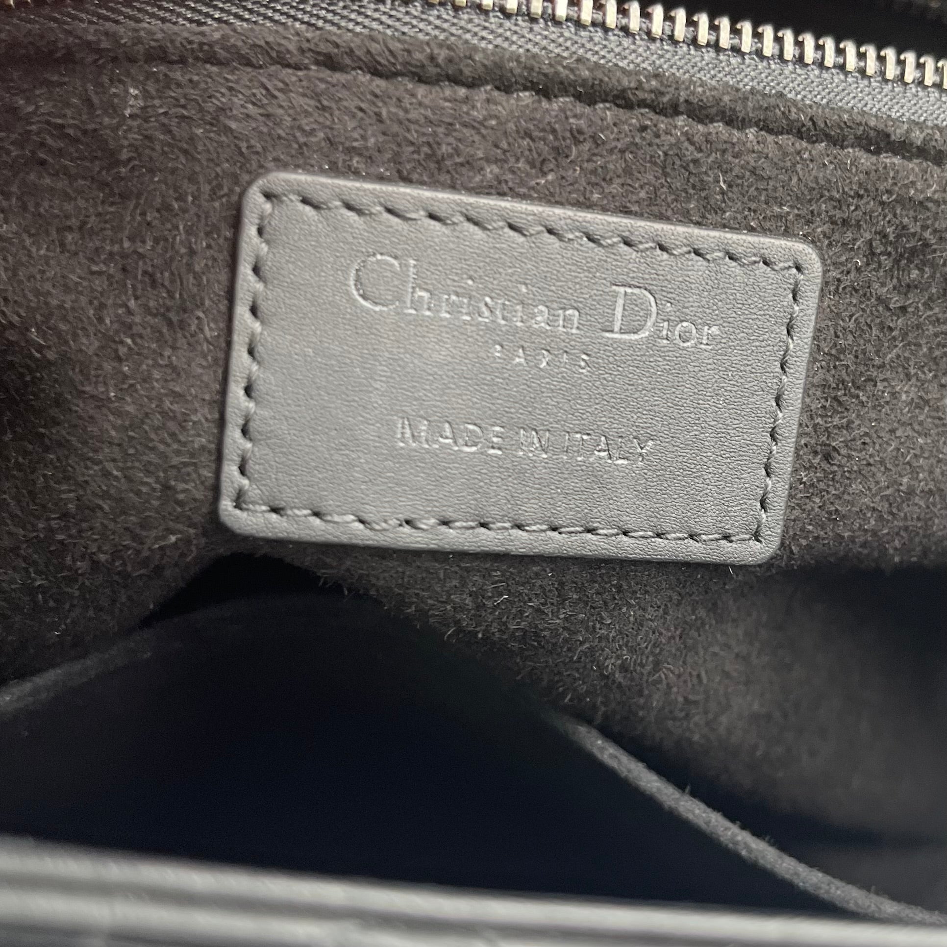 Ultra Matte Lady Dior Bag Cannage Quilt Calfskin Large twins