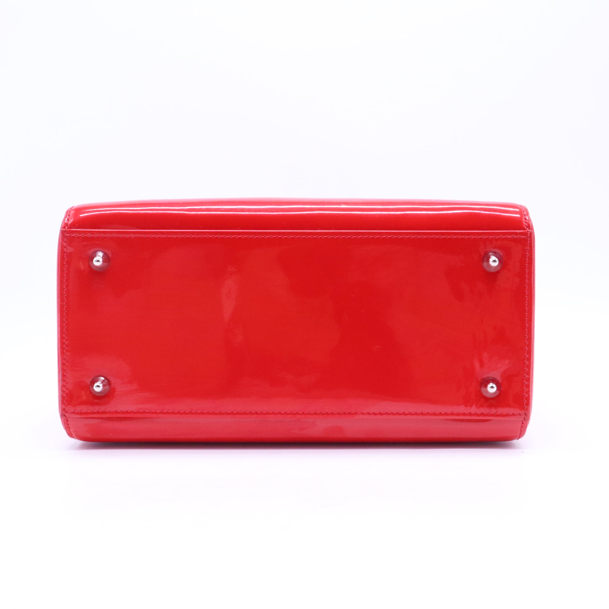 Vintage Lady Dior Bag Patent Medium B21060