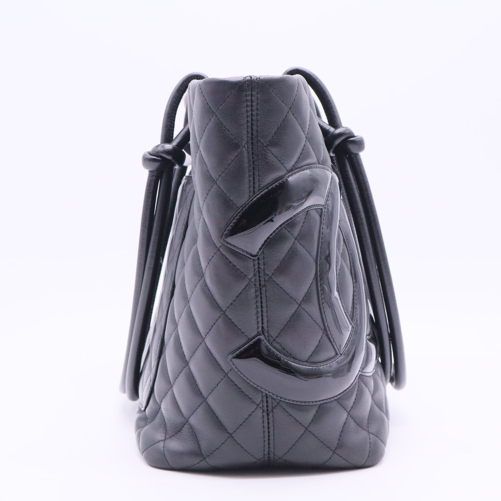 CHANEL Large Ligne Cambon Tote TWINS