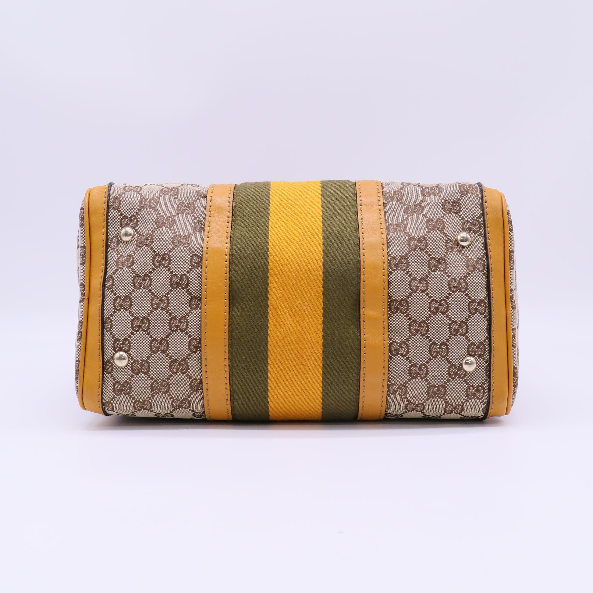 Gucci Vintage Web GG Supreme Boston Bag B20891