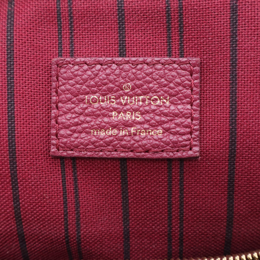 Aurore Monogram Empreinte Leather Lumineuse PM Bag twins