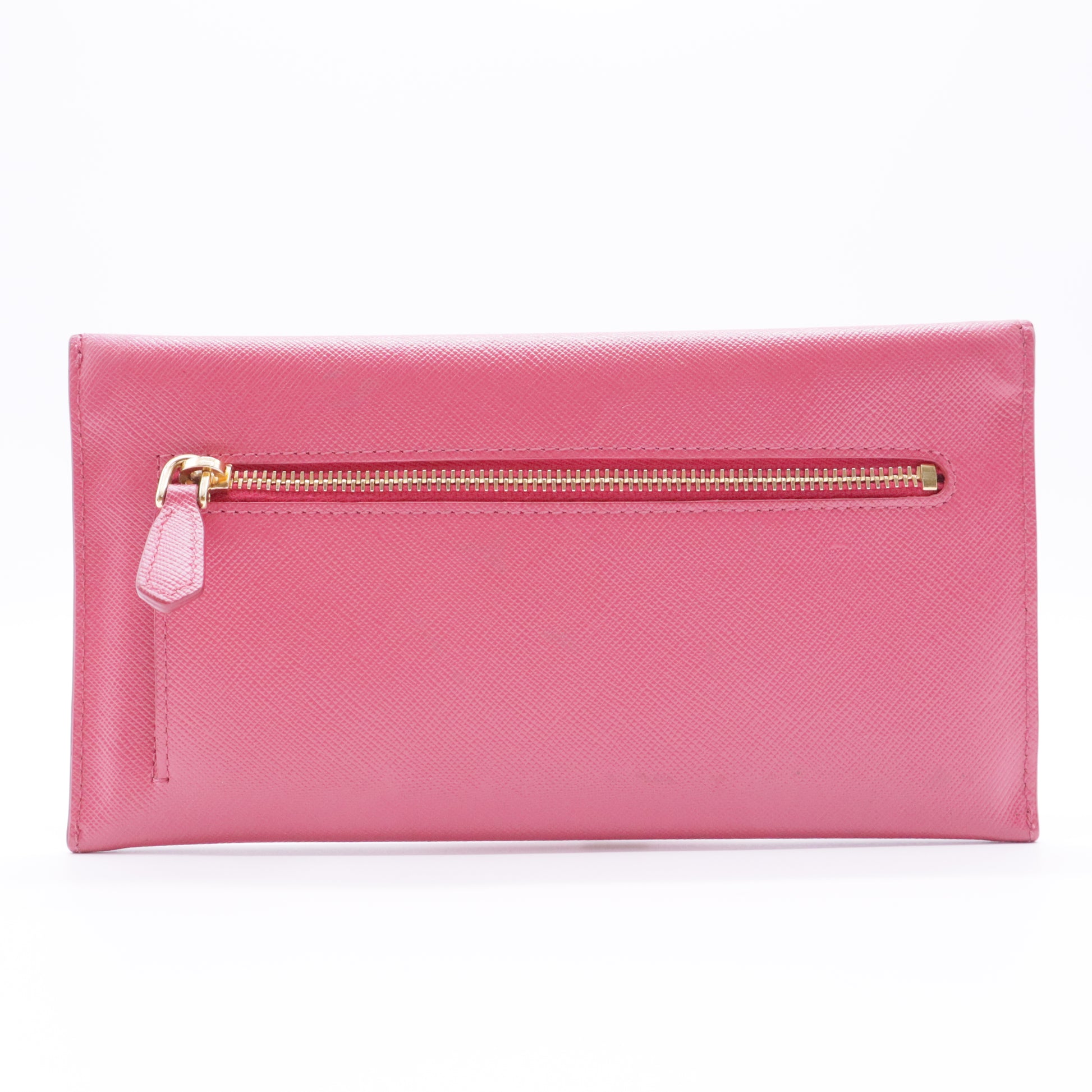Saffiano Metal Leather Wallet