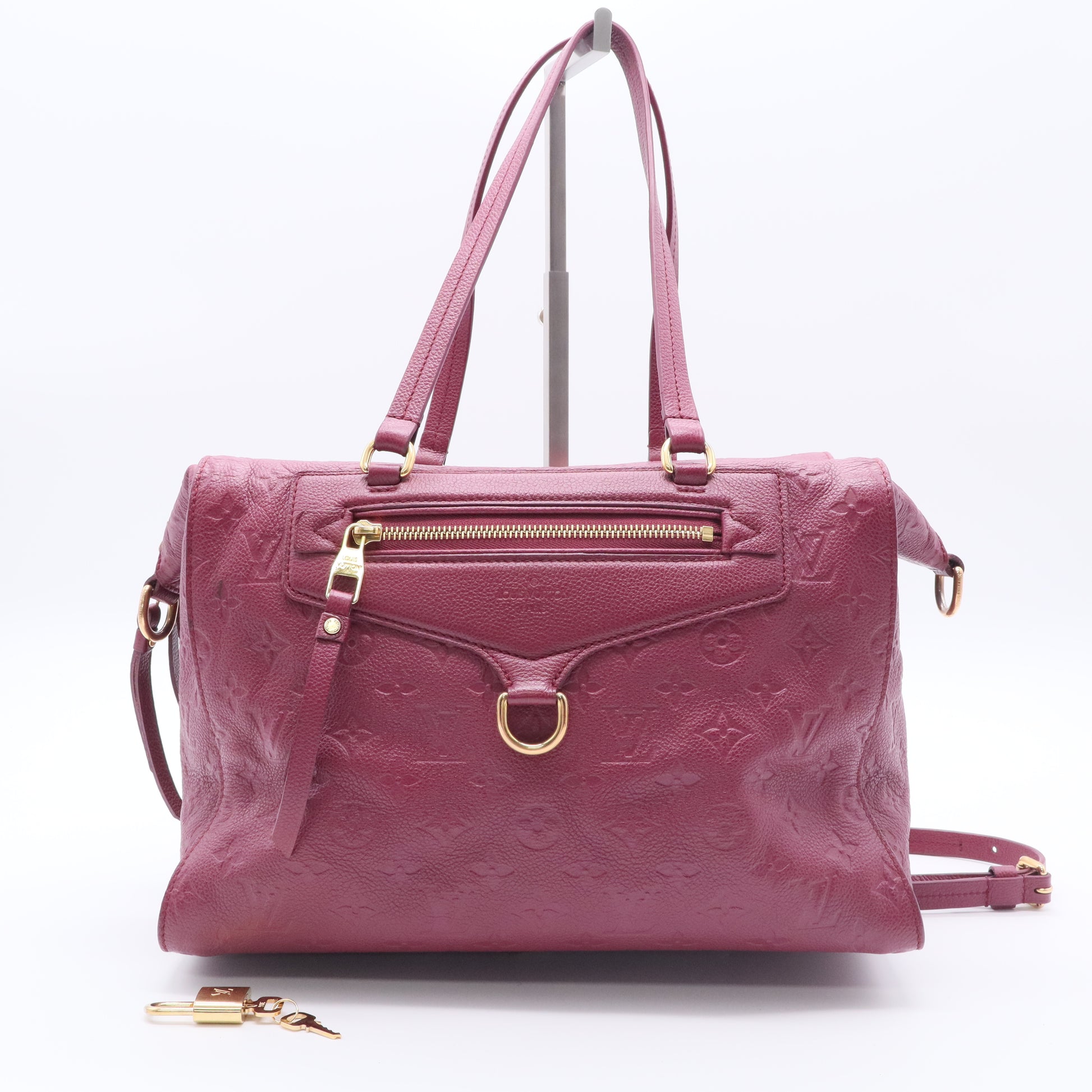 Aurore Monogram Empreinte Leather Lumineuse PM Bag twins