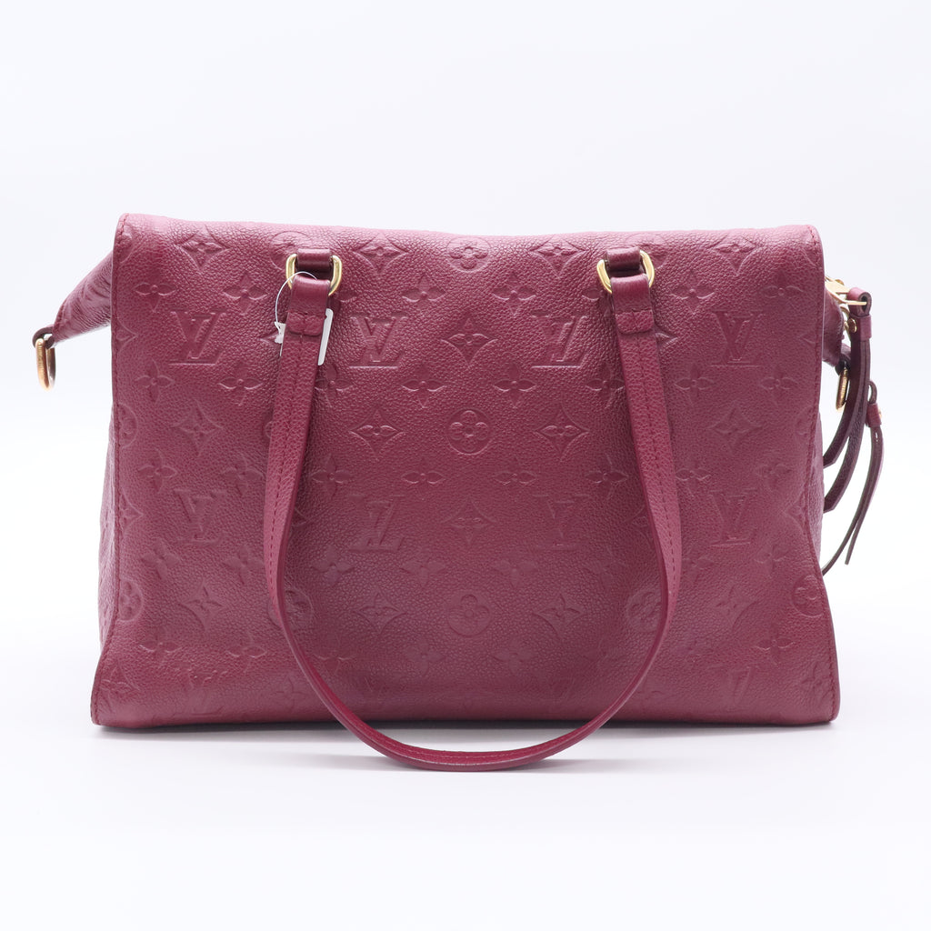 Aurore Monogram Empreinte Leather Lumineuse PM Bag twins