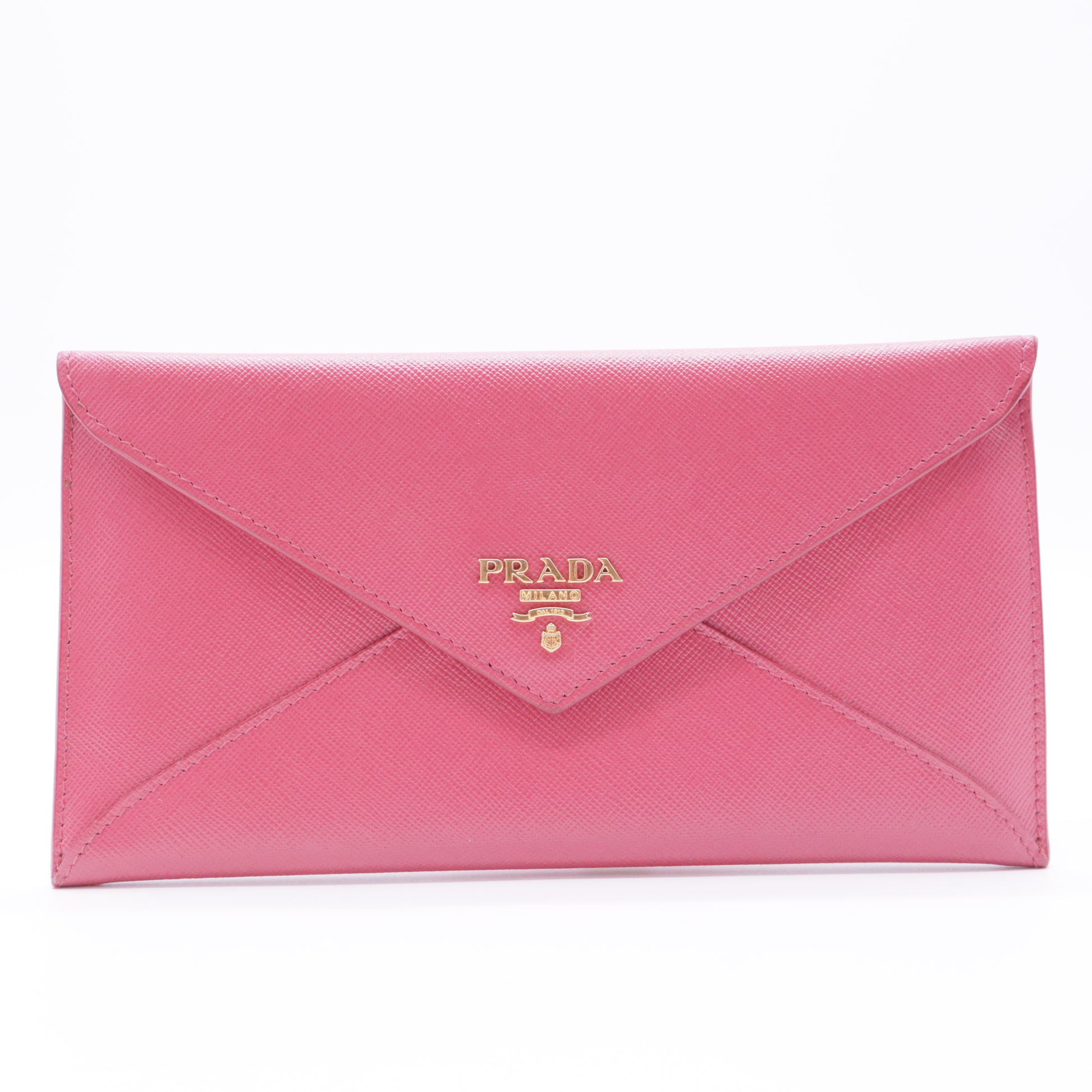 Saffiano Metal Leather Wallet