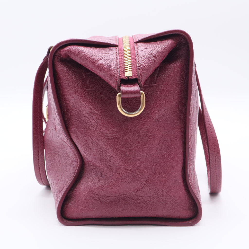 Aurore Monogram Empreinte Leather Lumineuse PM Bag twins