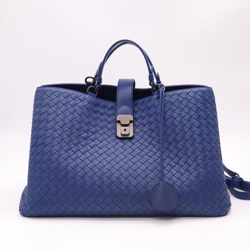 Bottega Veneta Intrecciato Nappa Leather Medium Roma Tote Bag B22810