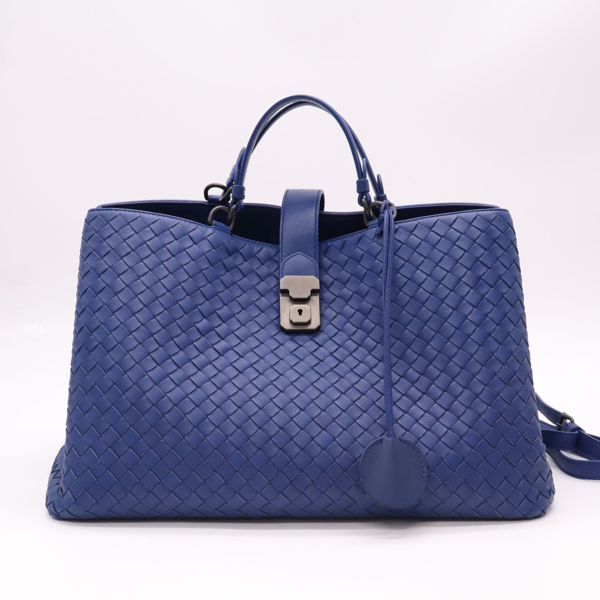 Bottega Veneta Intrecciato Nappa Leather Medium Roma Tote Bag B22810